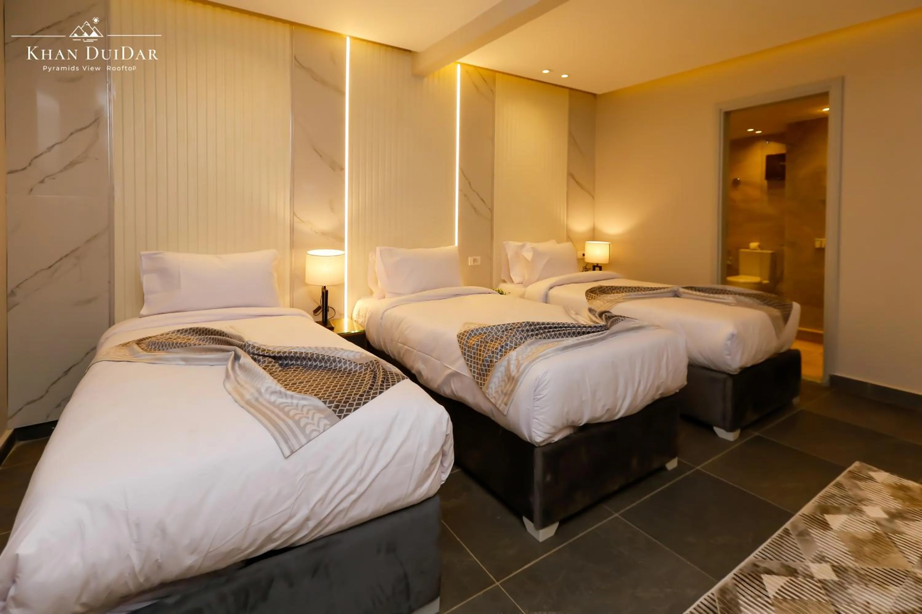 Bed in Khan Duidar Inn - Pyramids View Rooftop