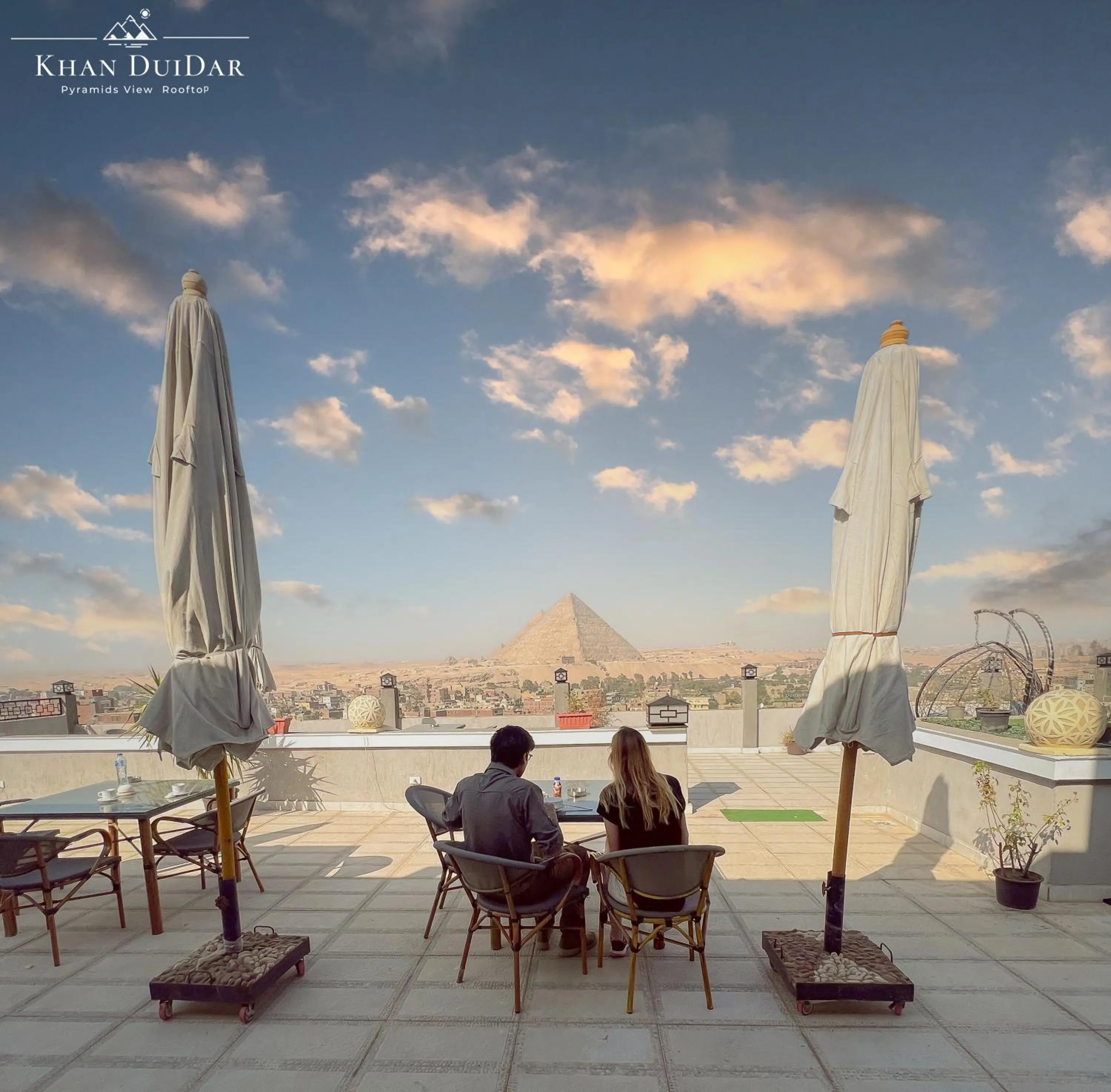 Balcony/Terrace in Khan Duidar Inn - Pyramids View Rooftop