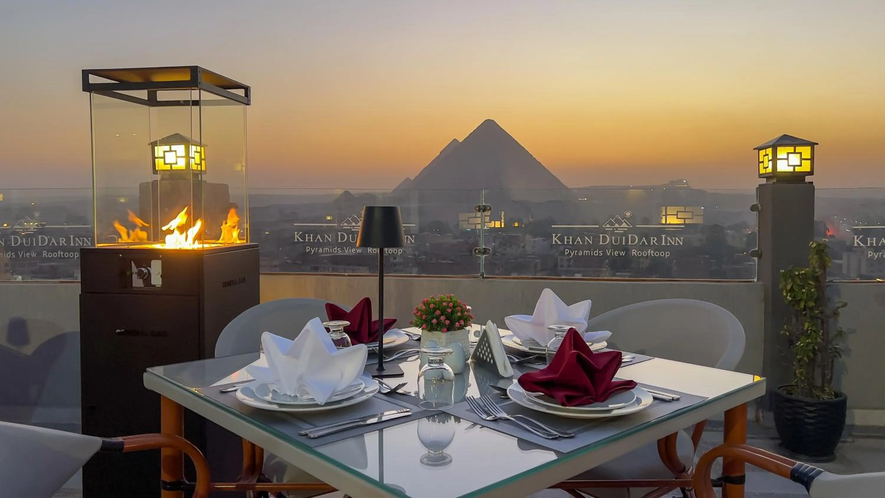 Balcony/Terrace in Khan Duidar Inn - Pyramids View Rooftop