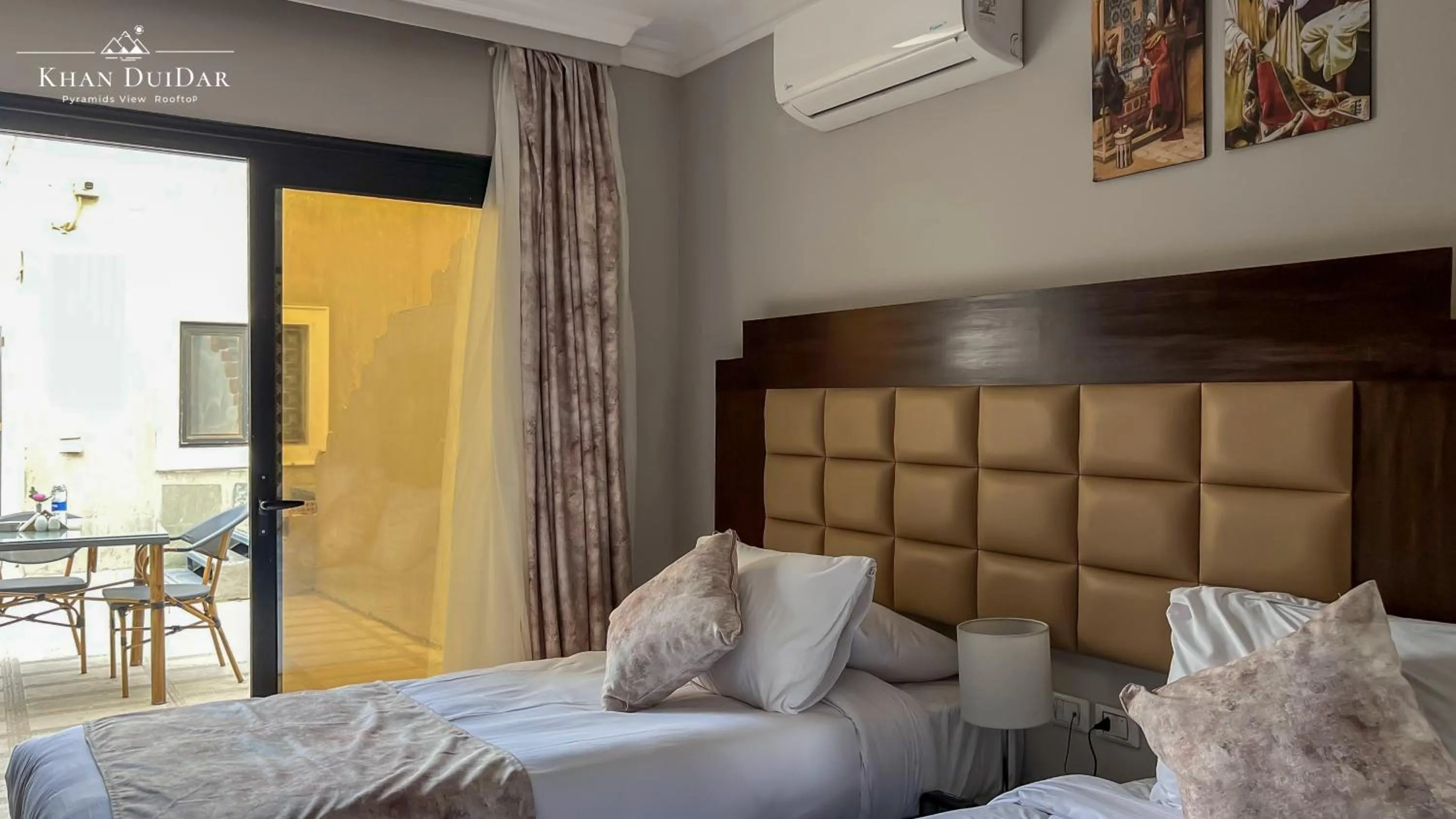 Bed in Khan Duidar Inn - Pyramids View Rooftop