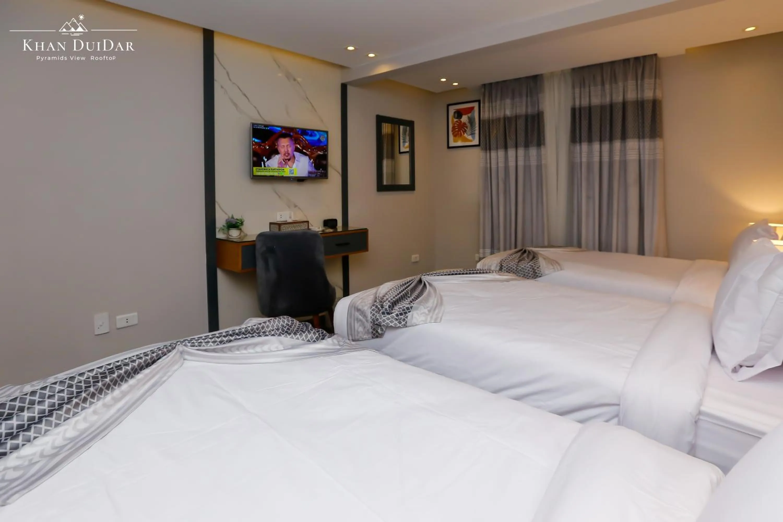 Bed in Khan Duidar Inn - Pyramids View Rooftop