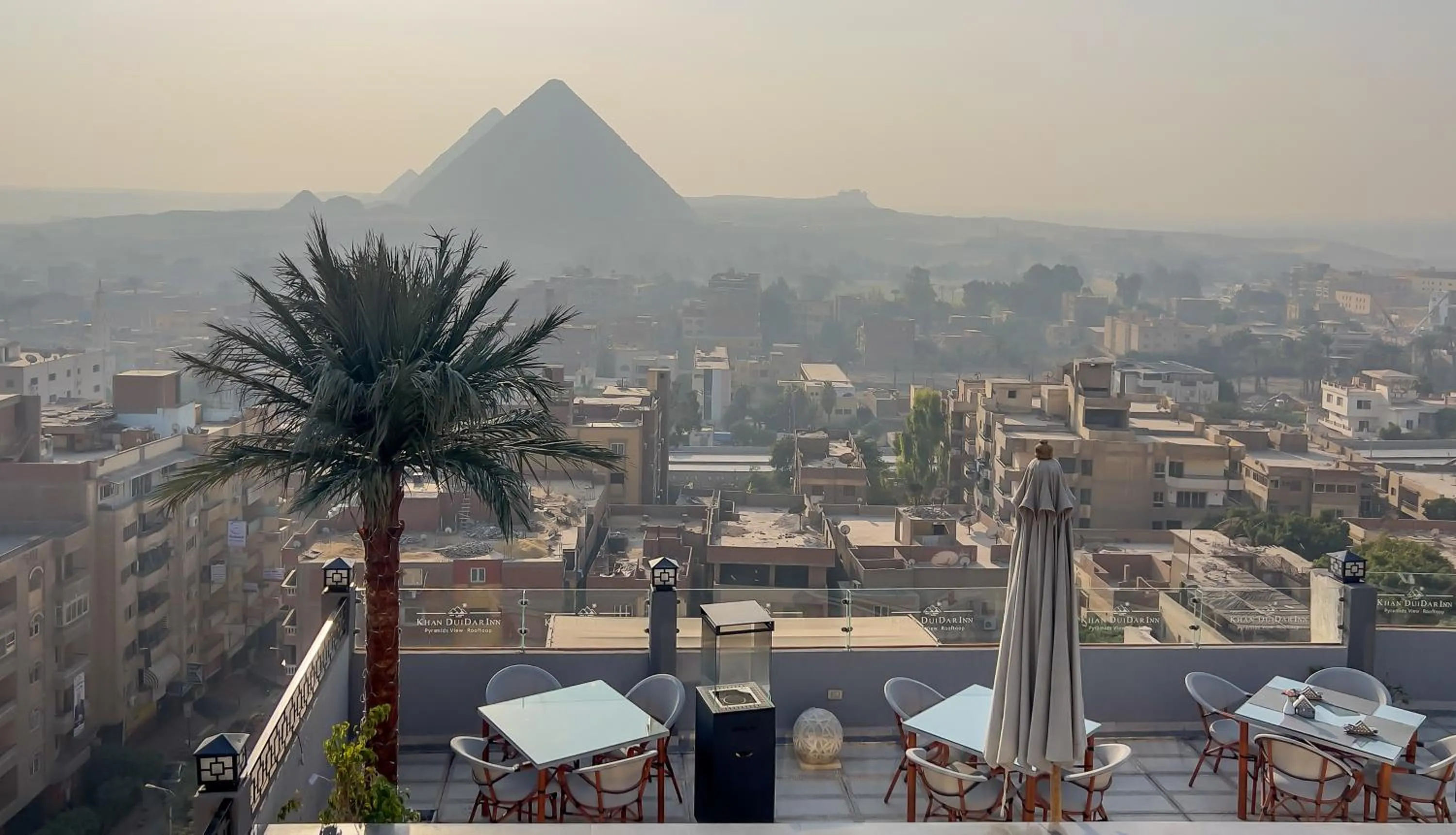 Balcony/Terrace in Khan Duidar Inn - Pyramids View Rooftop