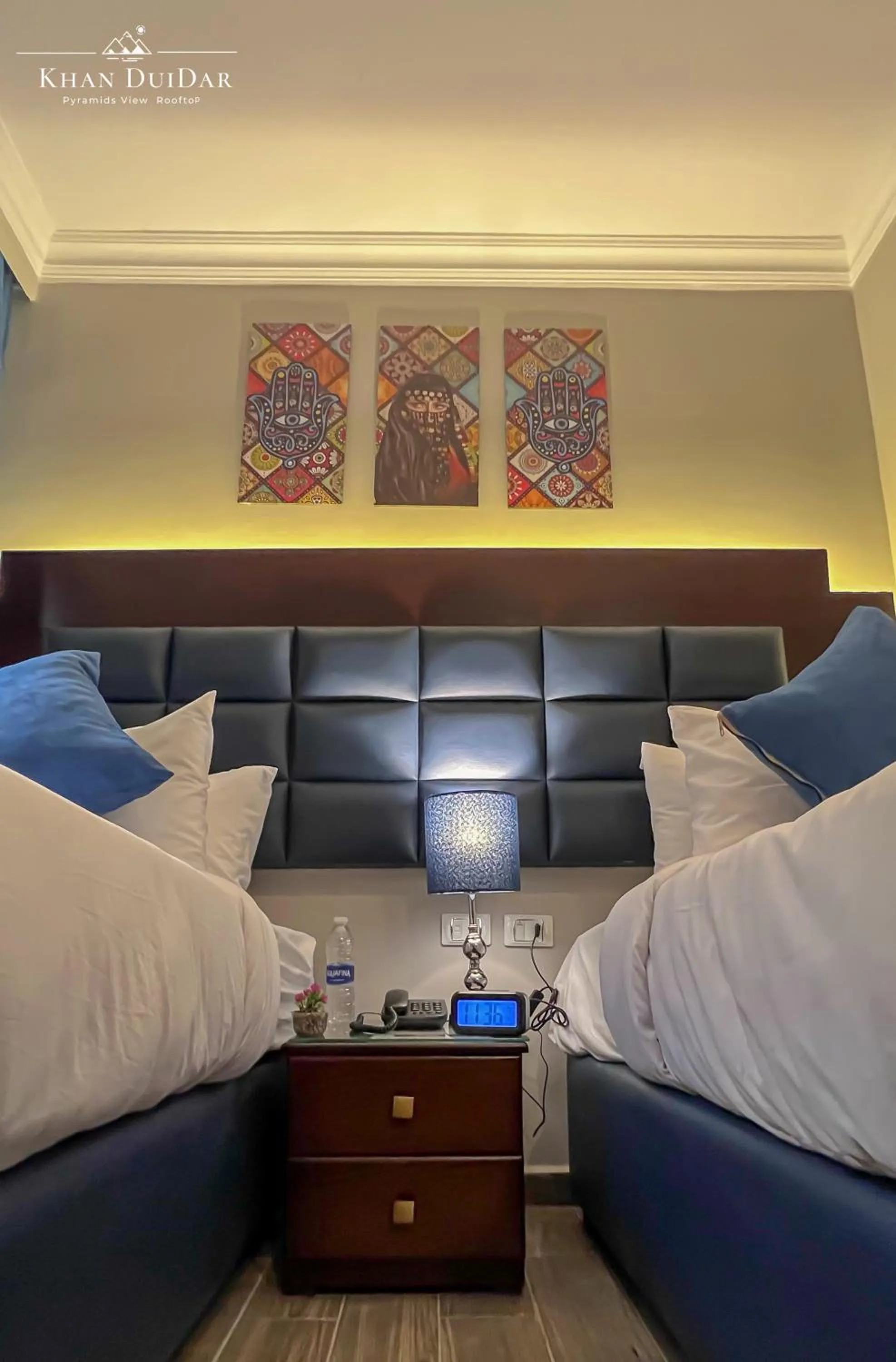 Bed in Khan Duidar Inn - Pyramids View Rooftop