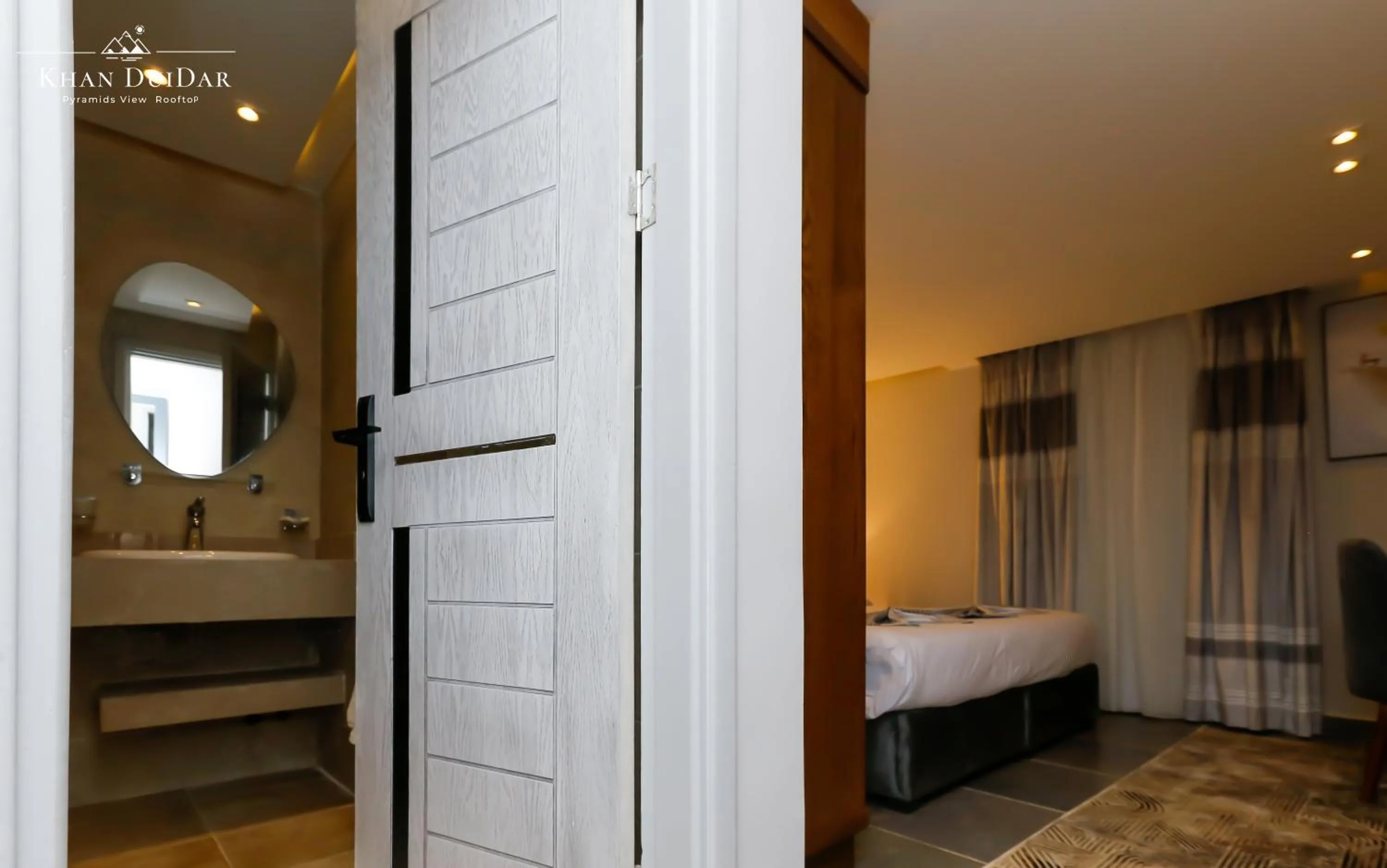 Bed in Khan Duidar Inn - Pyramids View Rooftop