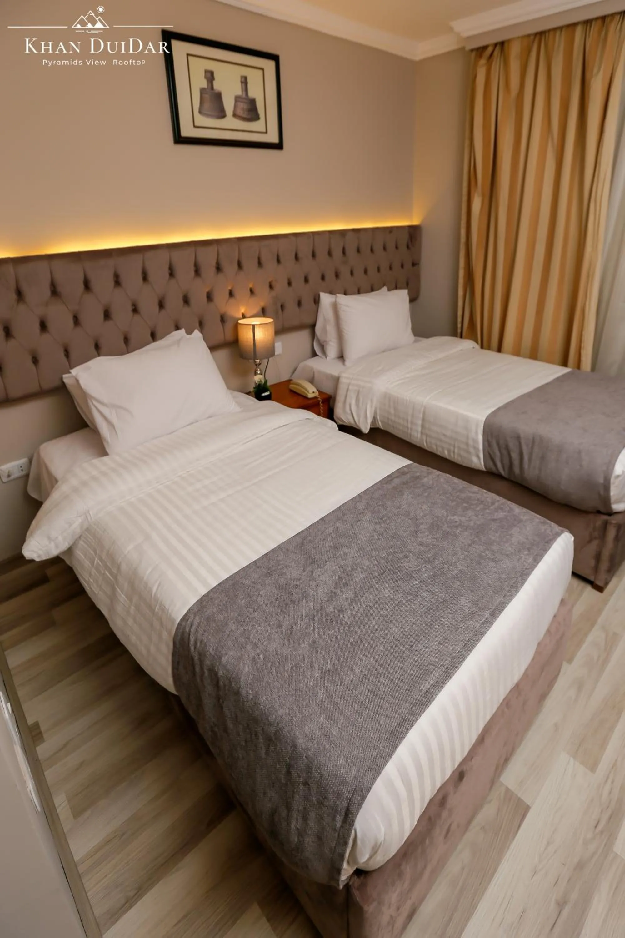 Bed in Khan Duidar Inn - Pyramids View Rooftop