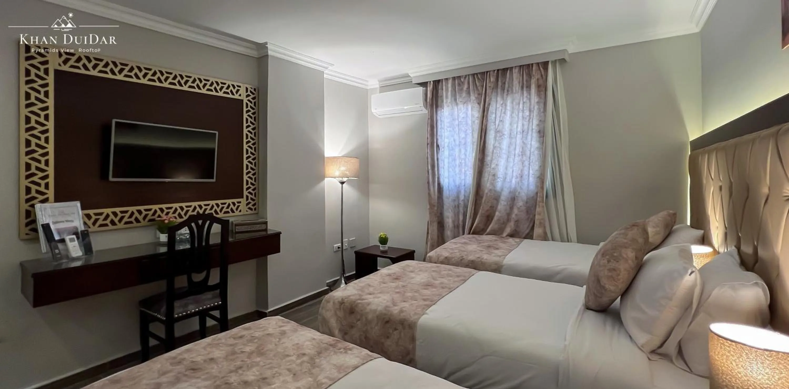 Bed in Khan Duidar Inn - Pyramids View Rooftop