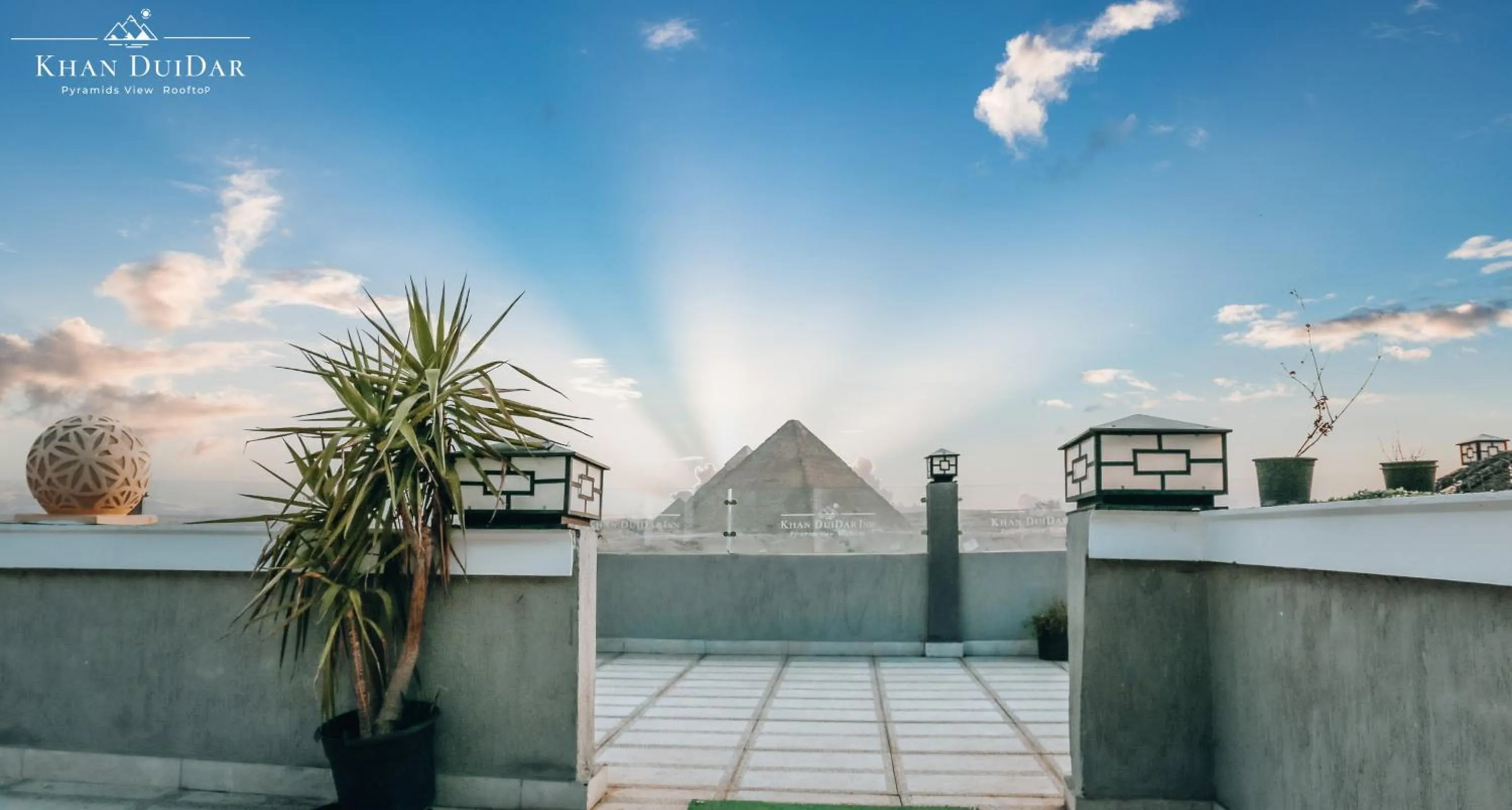 Balcony/Terrace in Khan Duidar Inn - Pyramids View Rooftop
