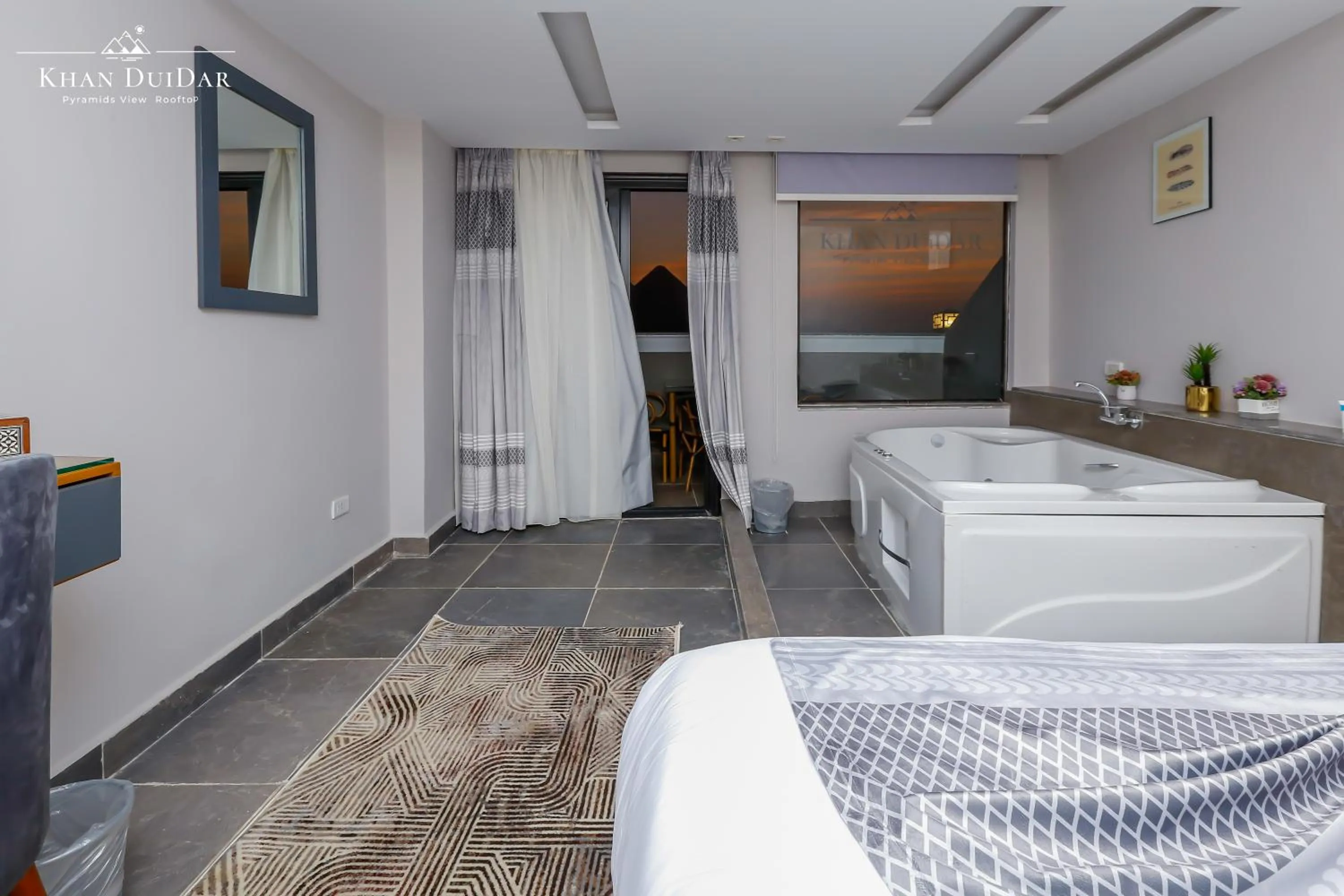 Bed in Khan Duidar Inn - Pyramids View Rooftop