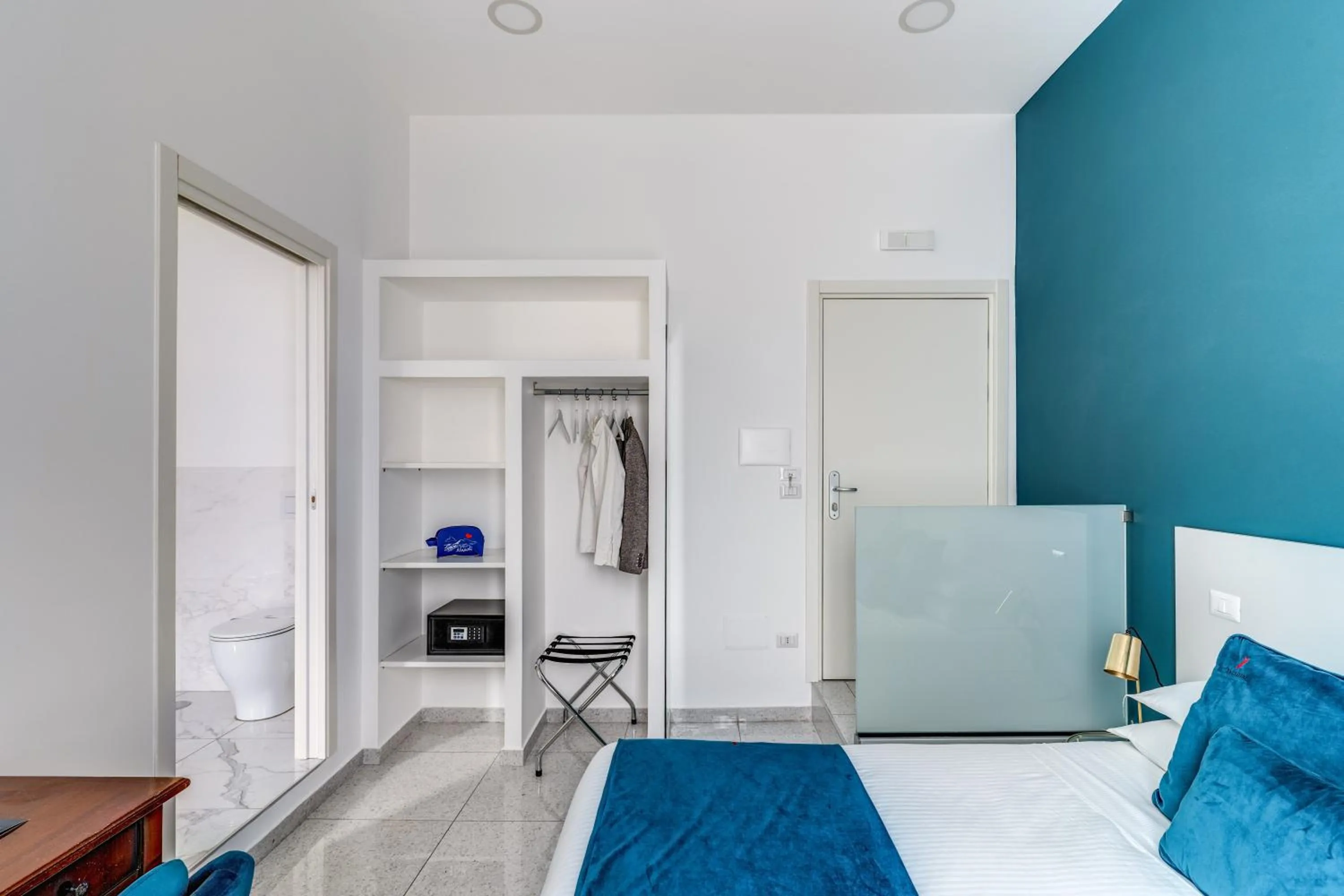 Bed in Le Angioine Rooms