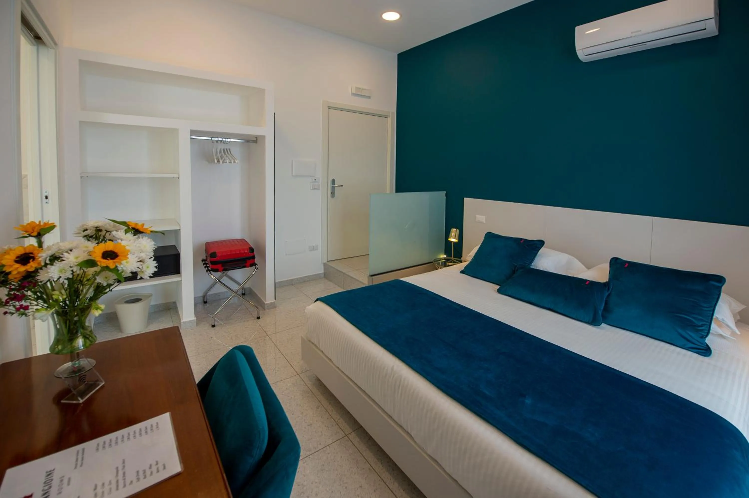 Bed in Le Angioine Rooms