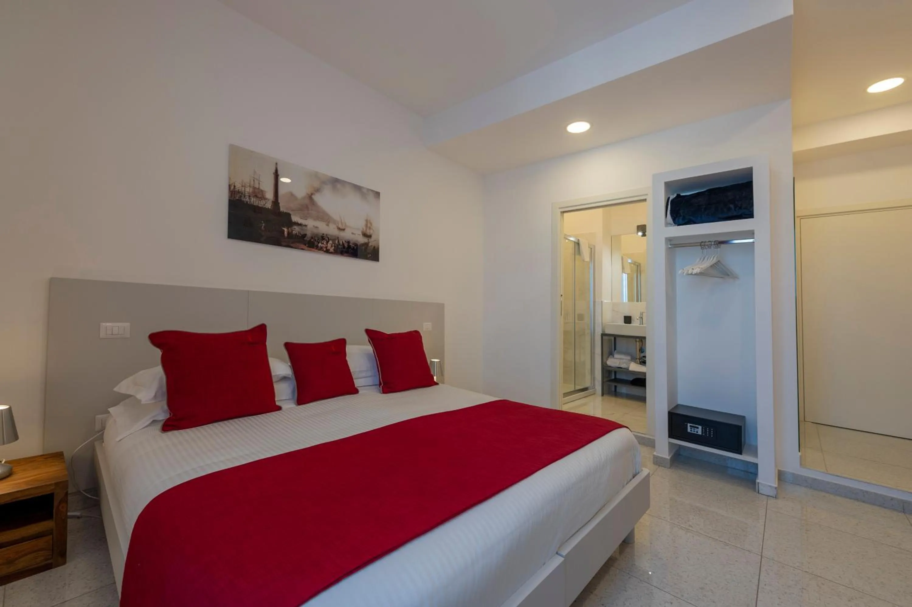 Bed in Le Angioine Rooms