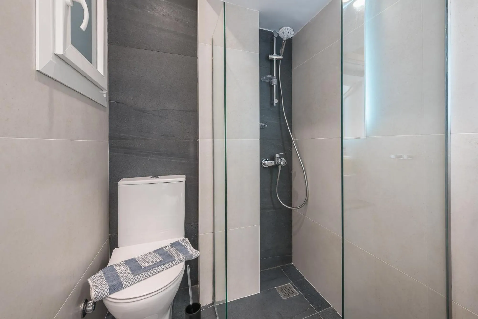 Bathroom in Phaedon, the Terrace Suite Near Acropolis By CloudKeys