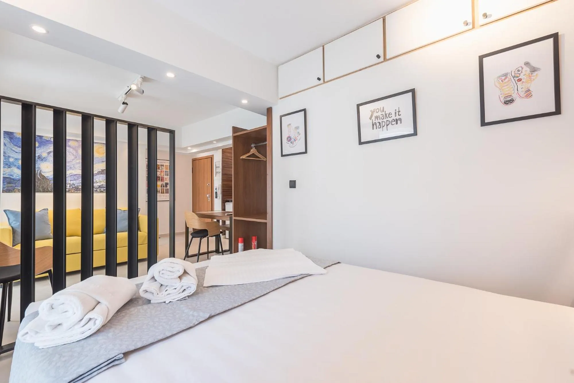 Living room in Phaedon, the Terrace Suite Near Acropolis By CloudKeys