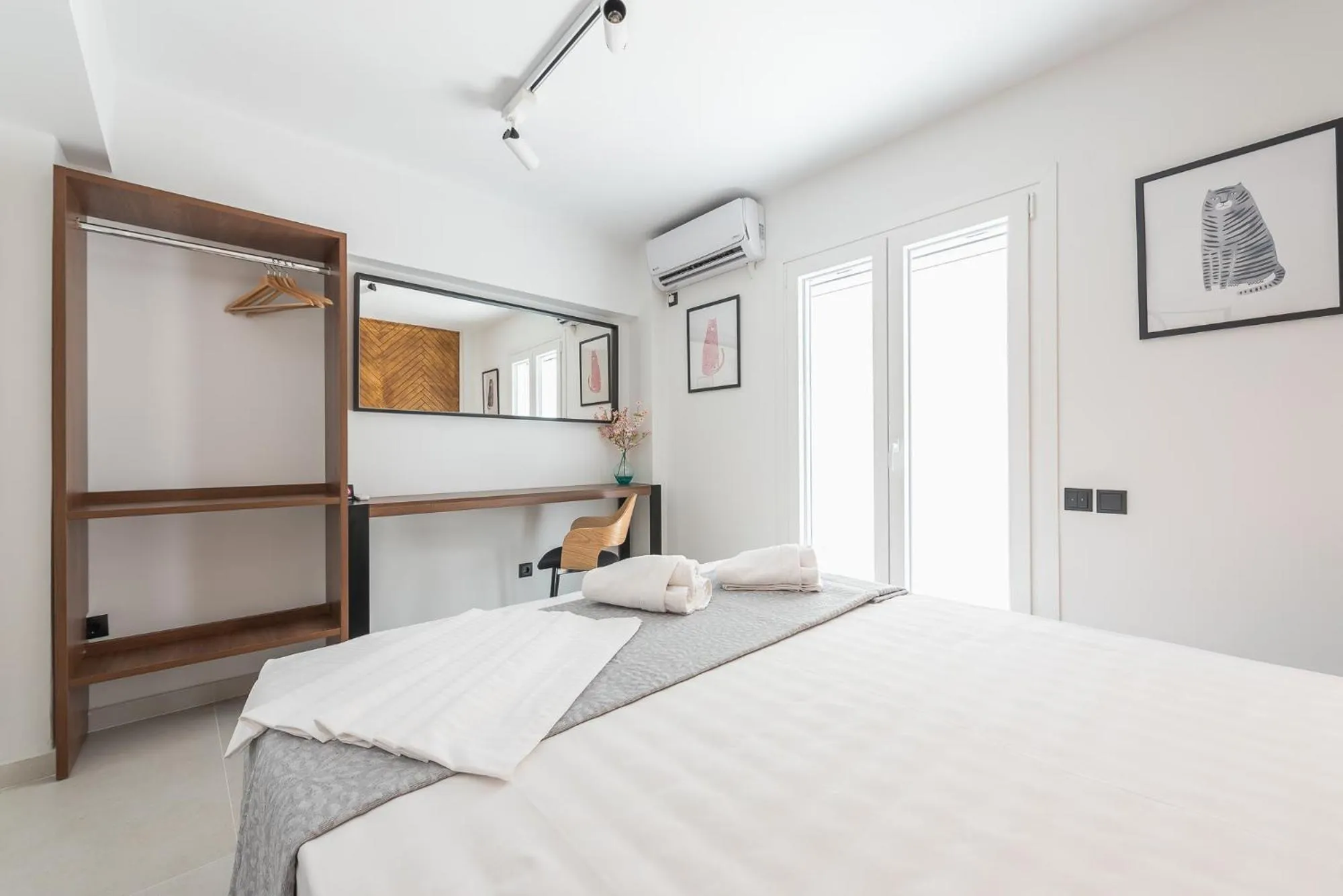 Bedroom in Phaedon, the Terrace Suite Near Acropolis By CloudKeys