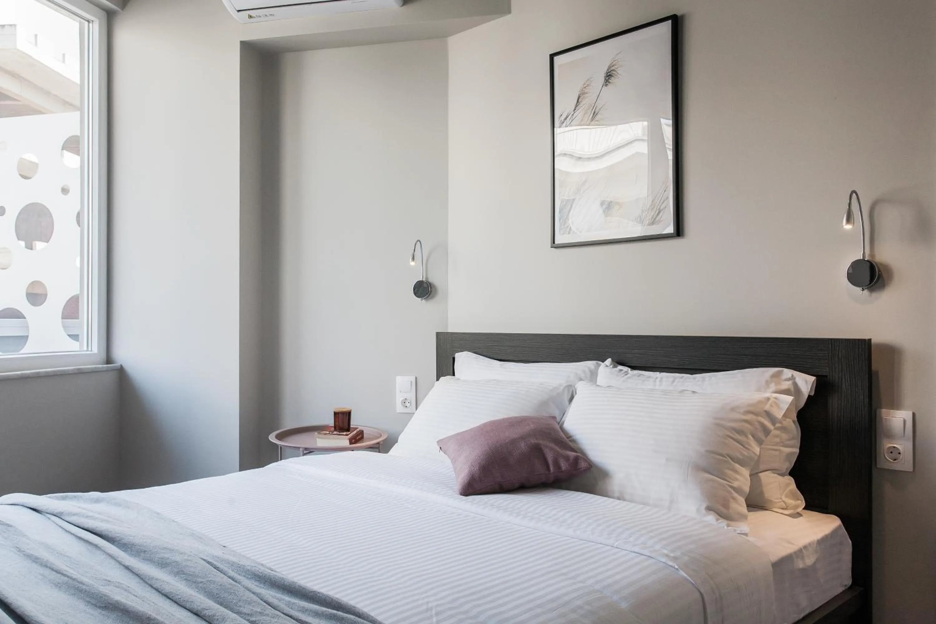 Bedroom, Bed in WYZ Athens Apartments by UPSTREET