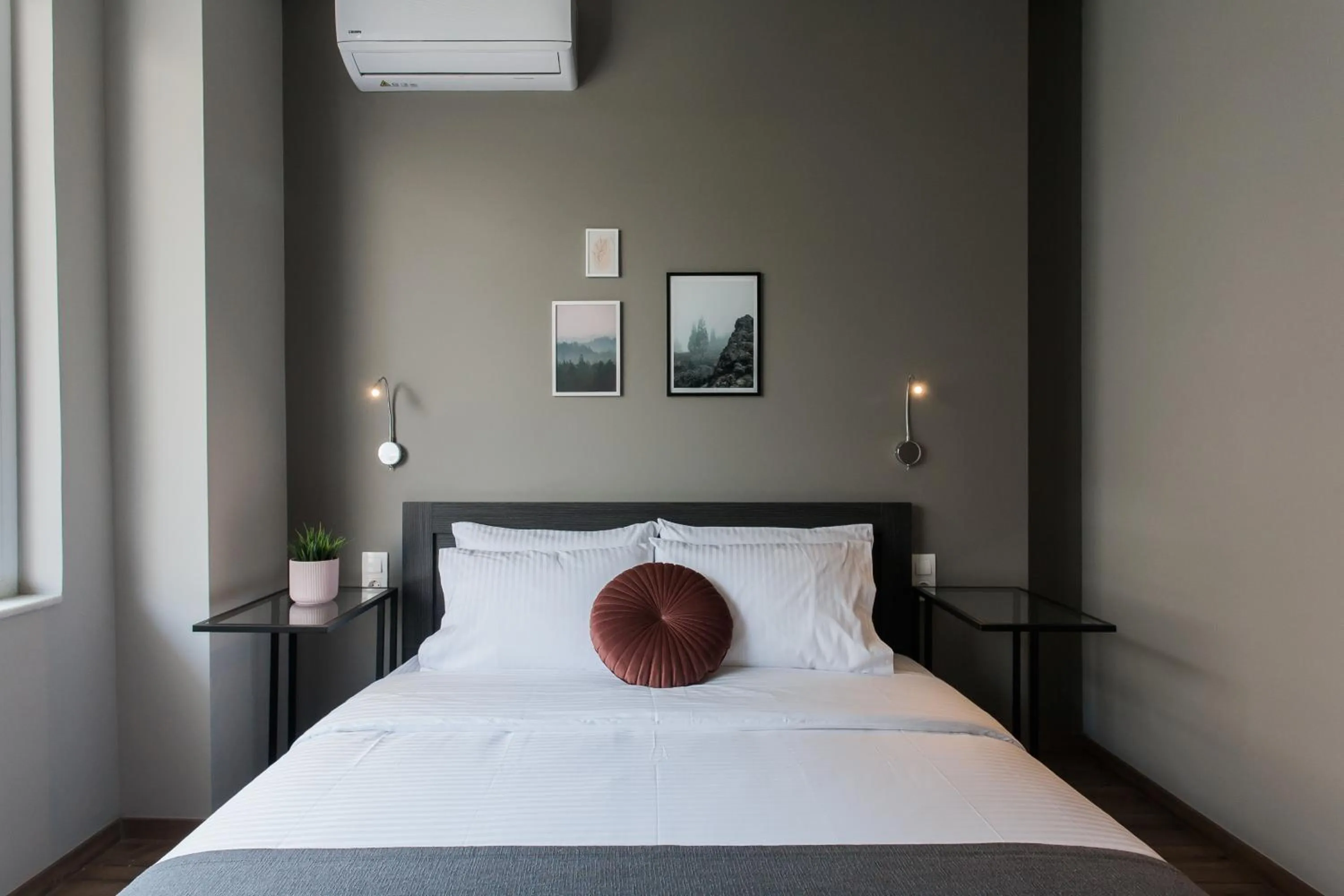 Bedroom, Bed in WYZ Athens Apartments by UPSTREET