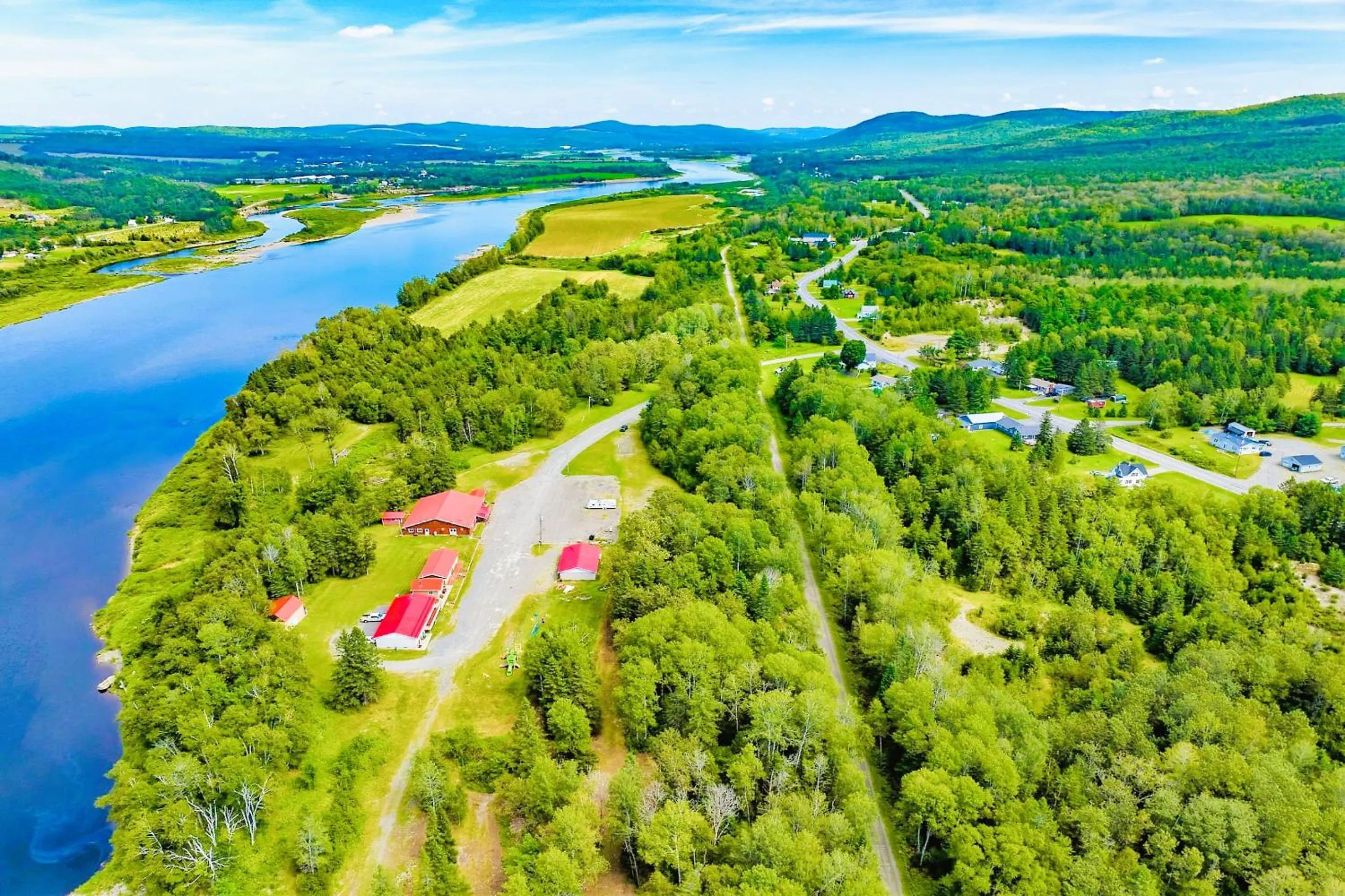 Facade/entrance in Love Hotels St John River by OYO at Fort Kent ME