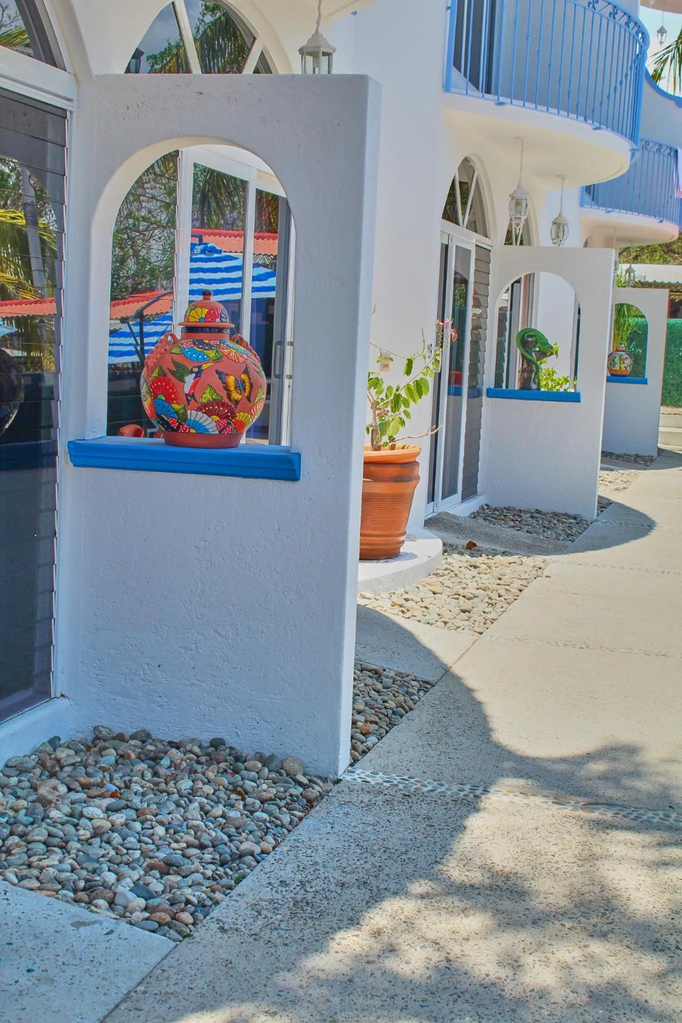 Patio in Hotel Mexico Lindo