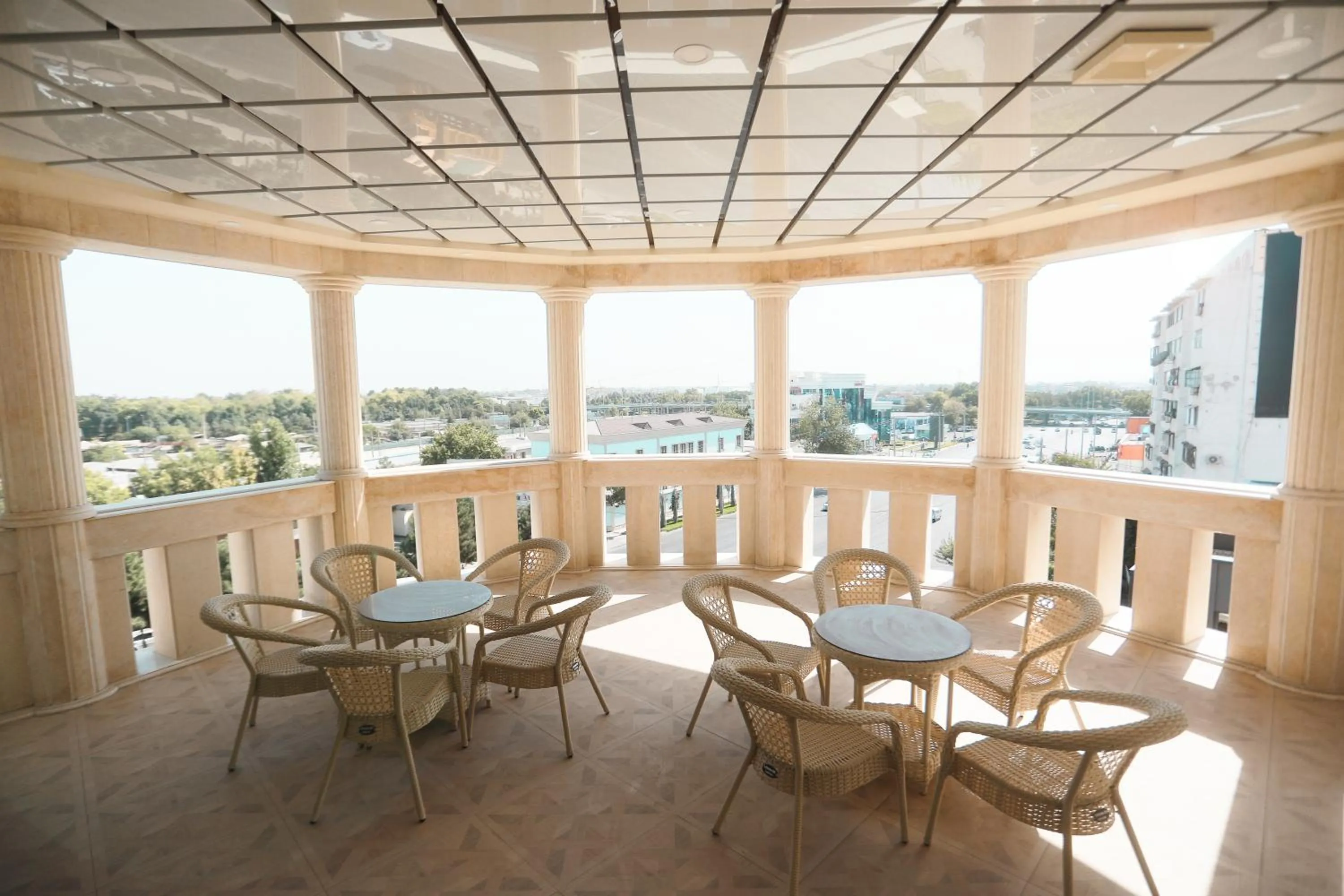 Balcony/Terrace in Reikartz Amirun Tashkent