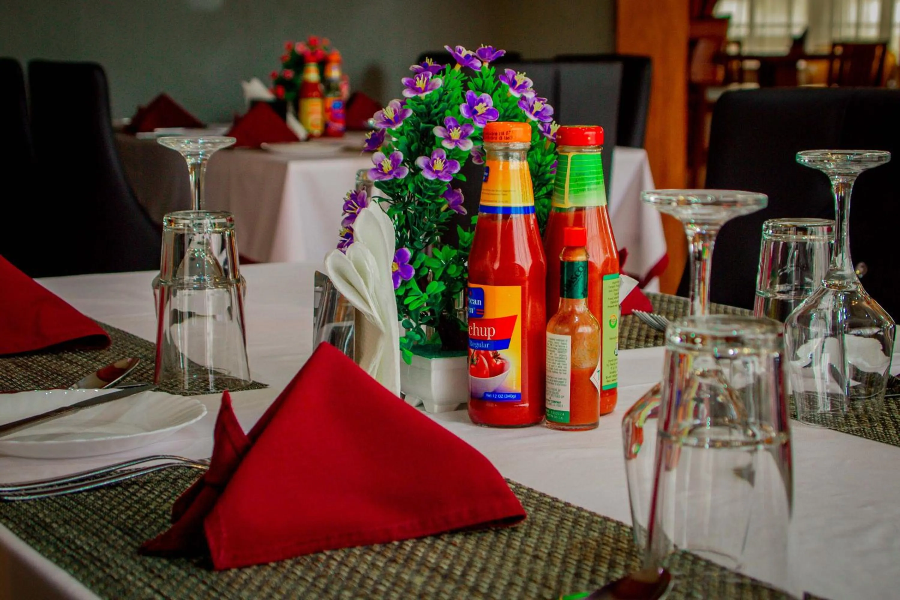 Restaurant/places to eat in LEYSHOF HOTEL