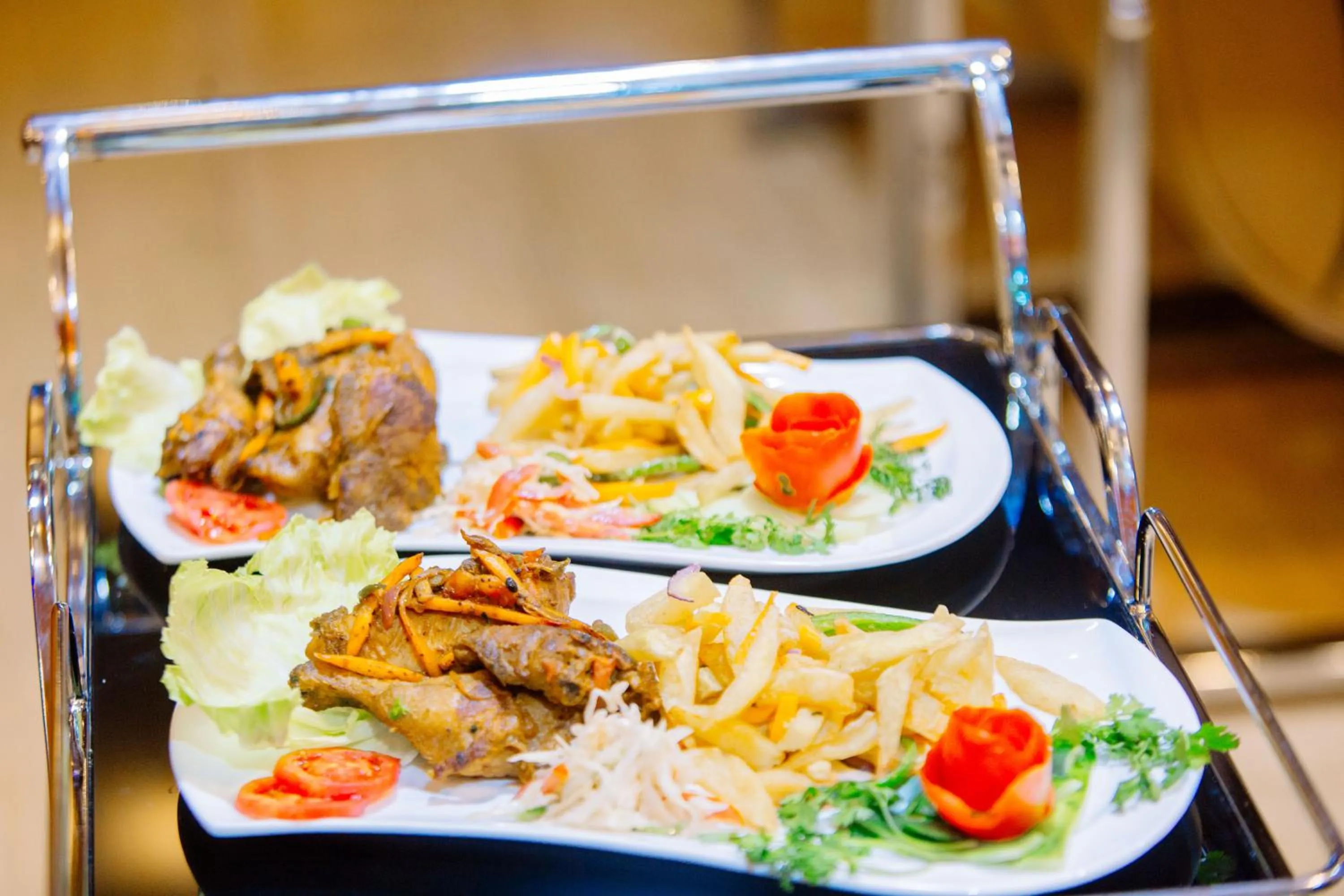 Restaurant/places to eat in LEYSHOF HOTEL