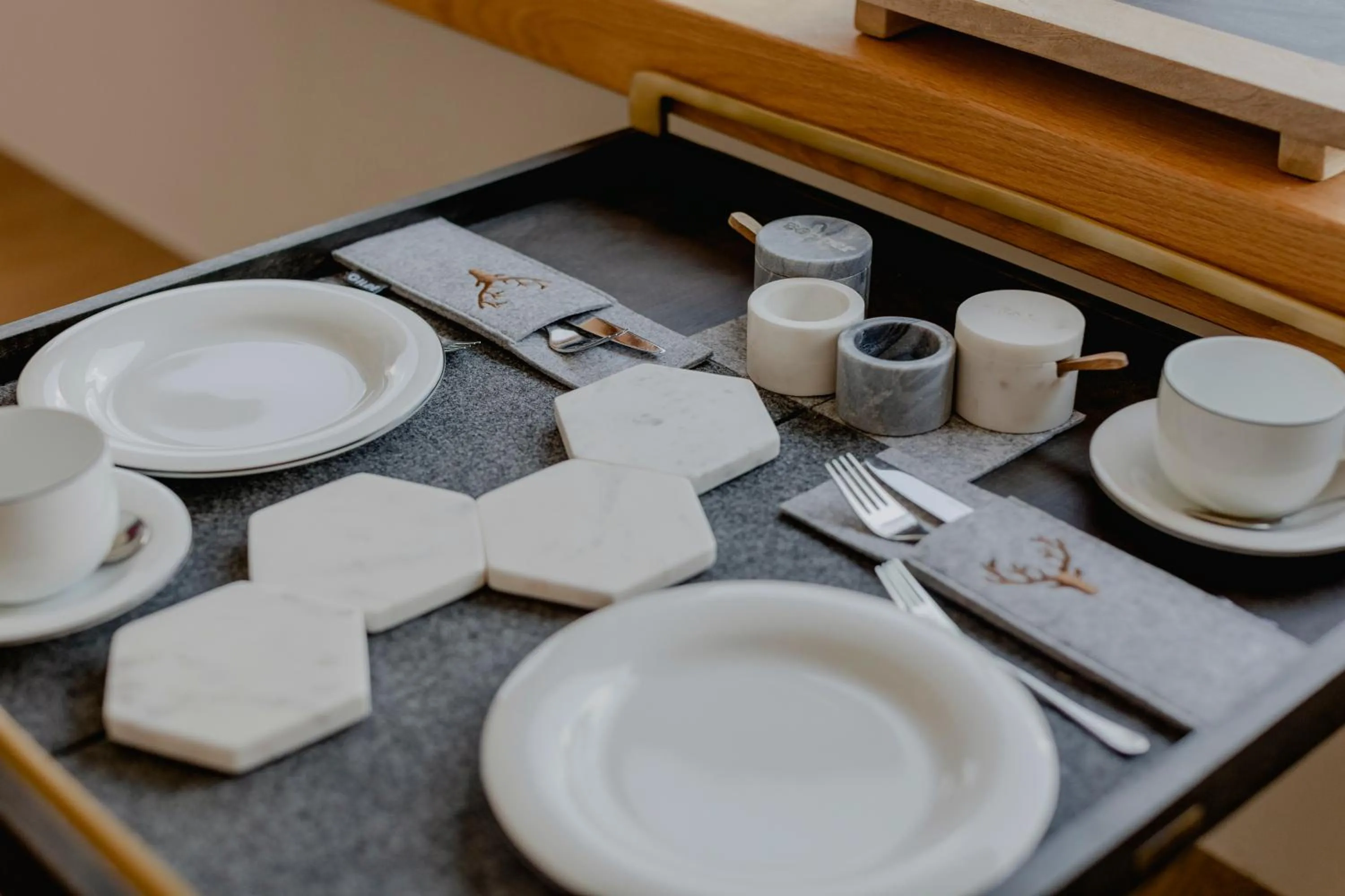 Coffee/tea facilities in Polreich Bed&Breakfast