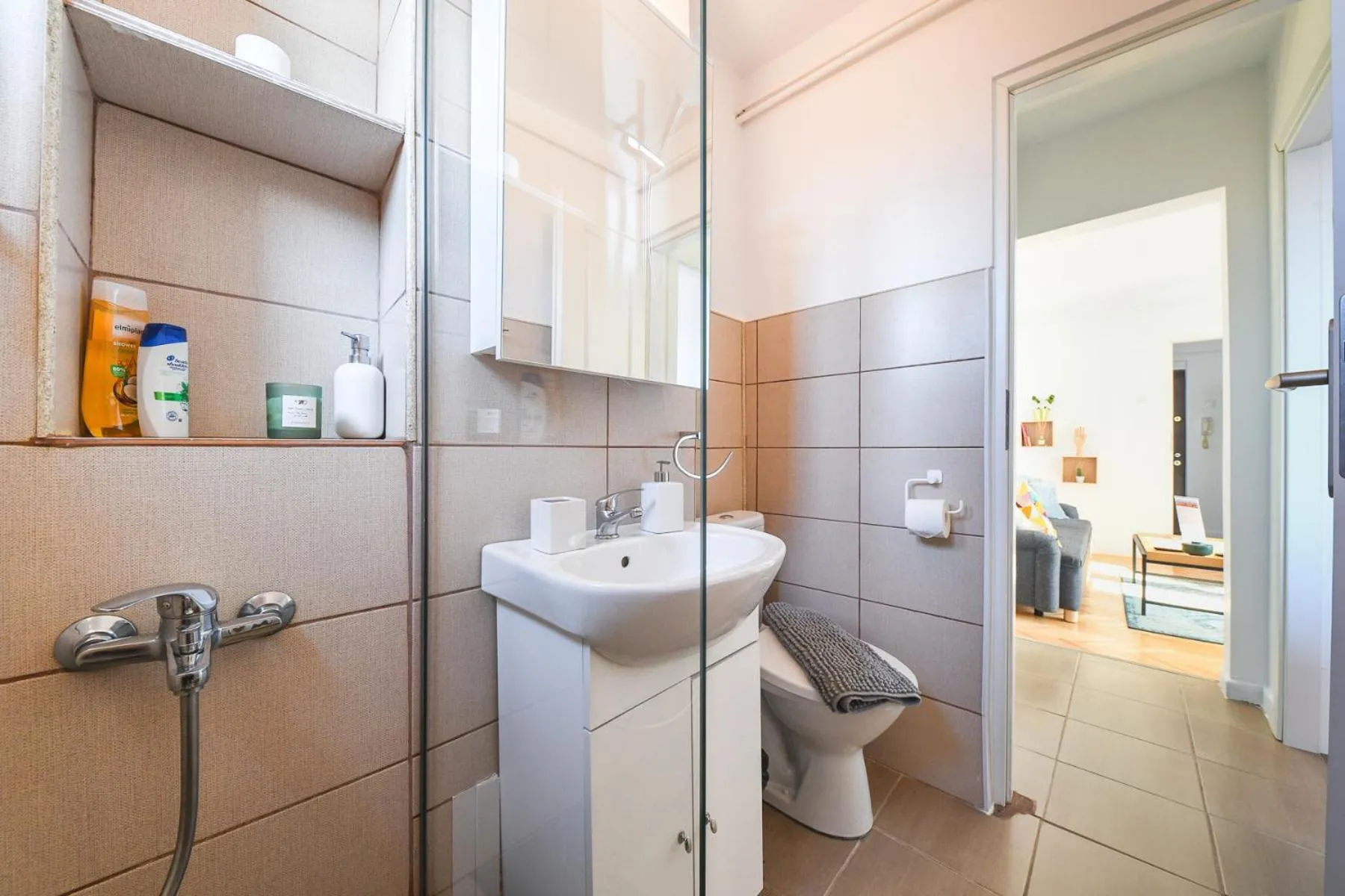 Bathroom in The Nest 1 - Spectacular View Over The City