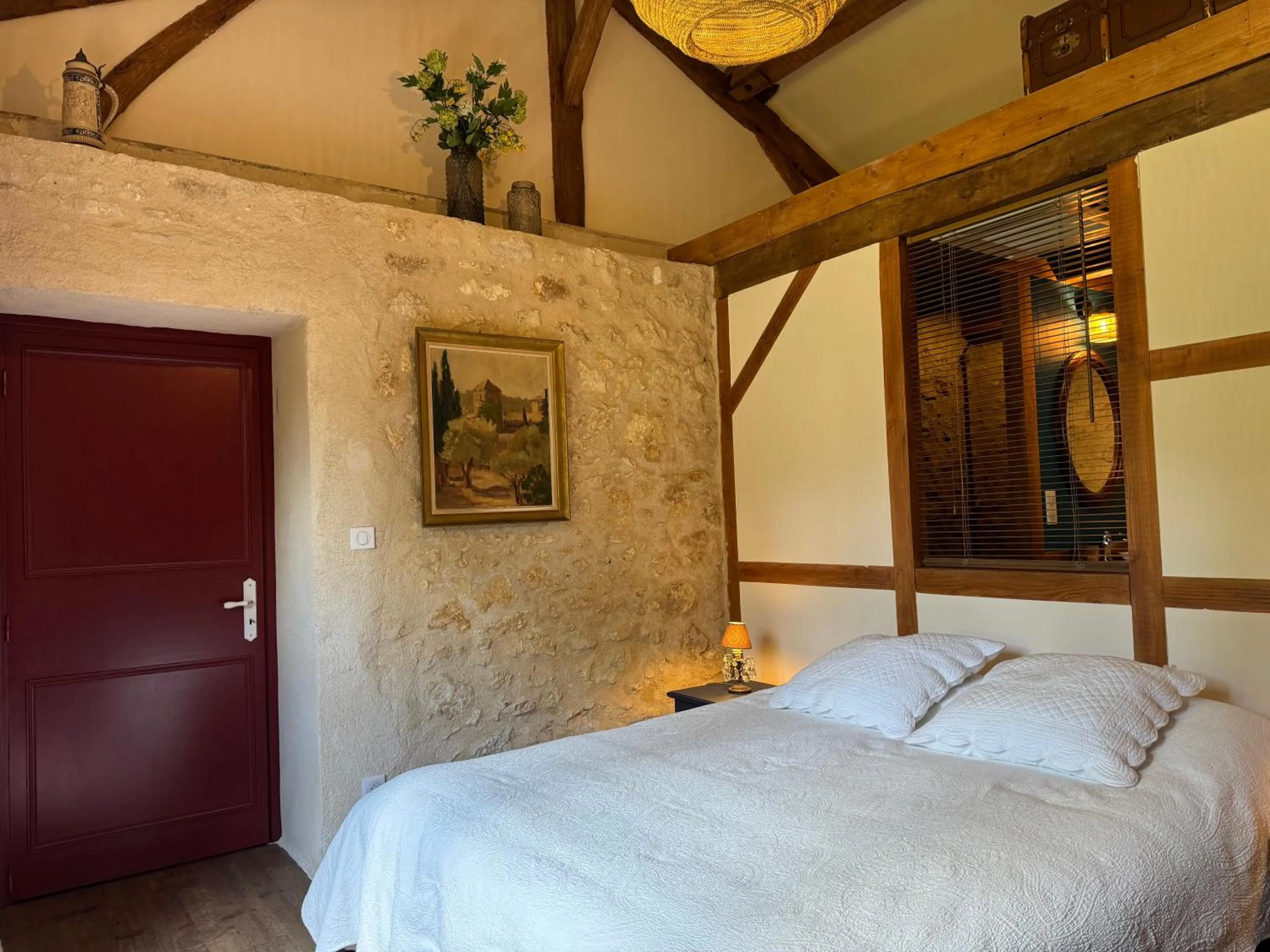 Bed in Chateau La Rochette