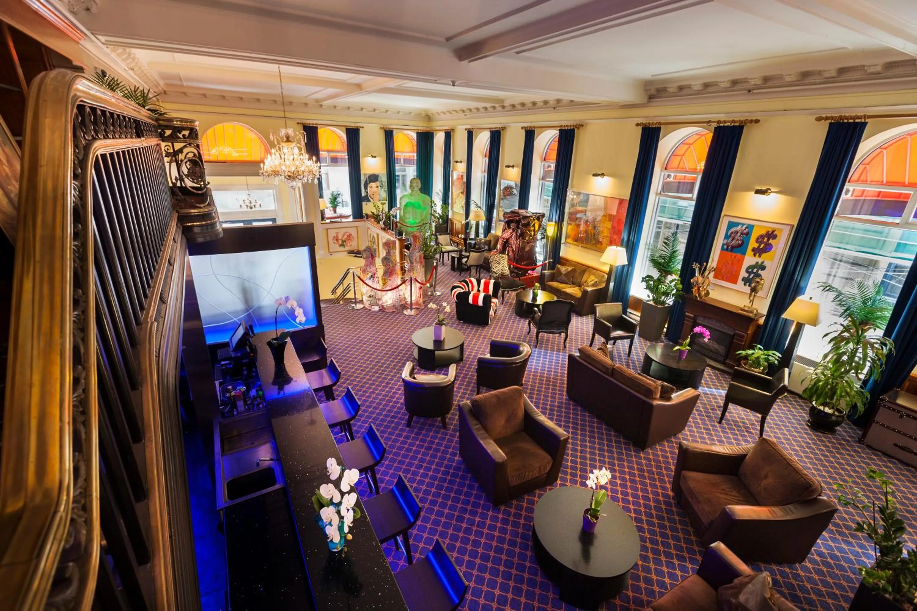 Lobby or reception in LHotel