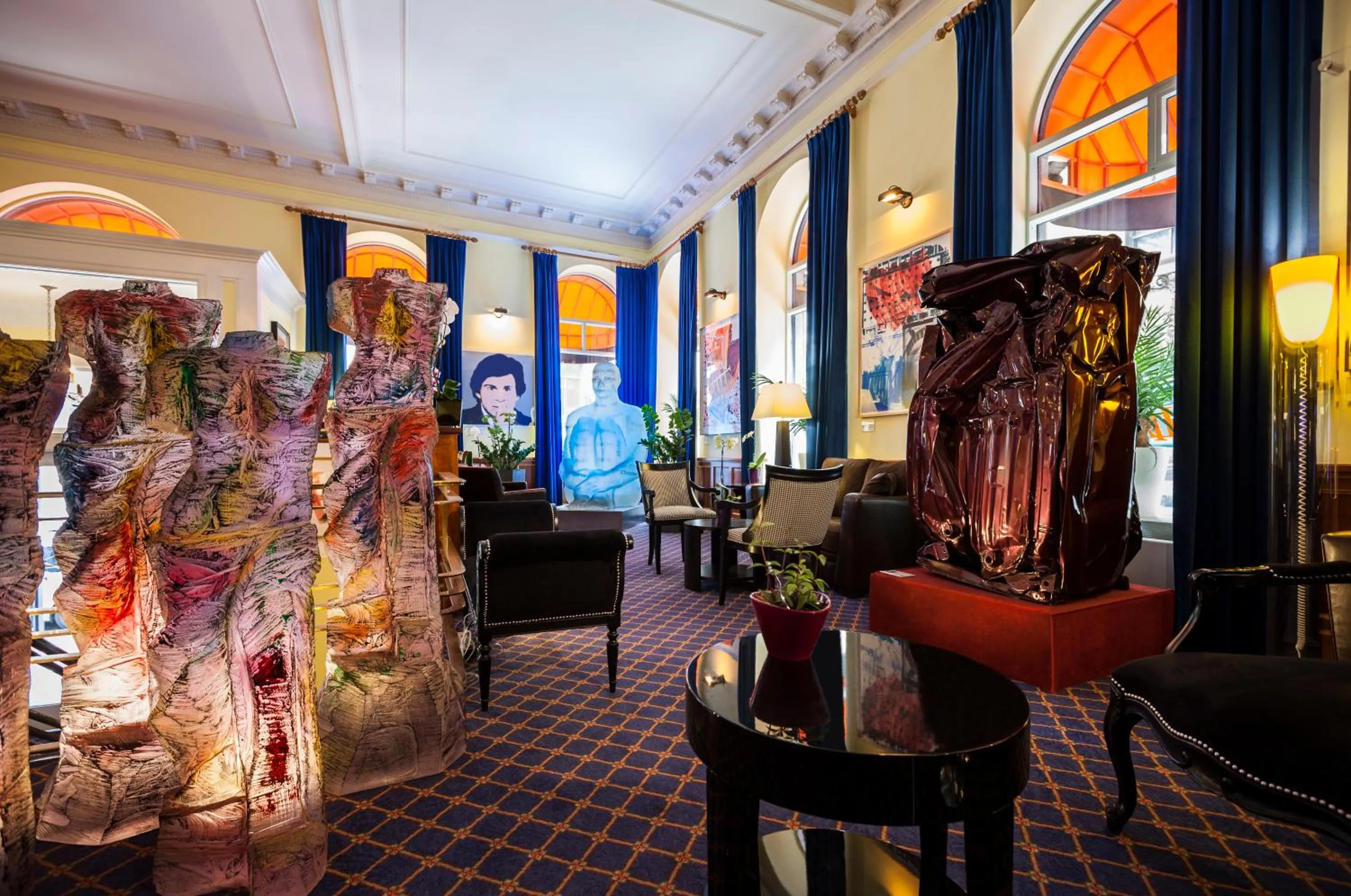 Lobby or reception in LHotel