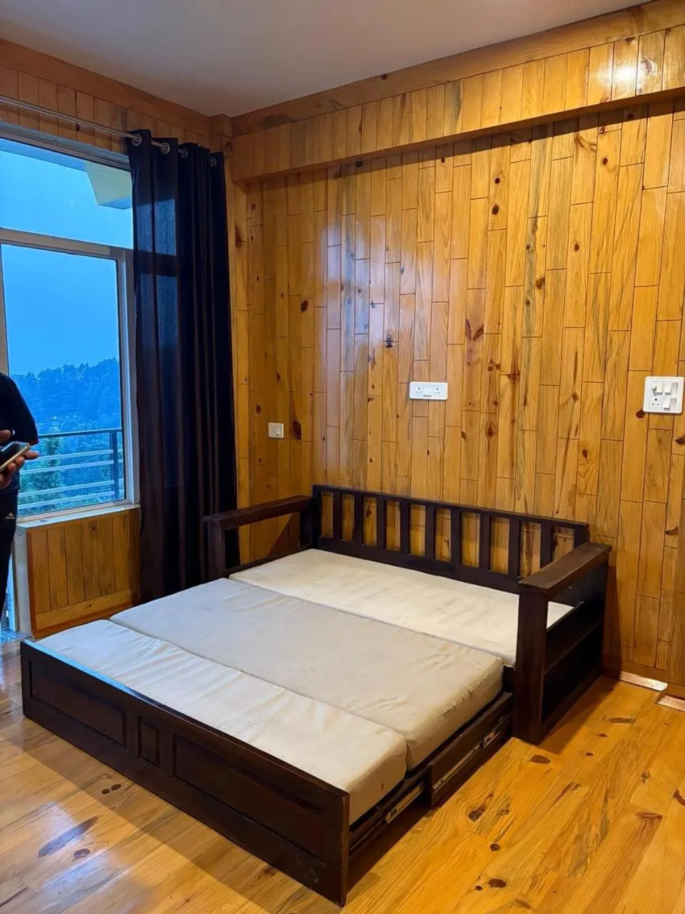 Bed in Young Monk Hostel Dharamkot