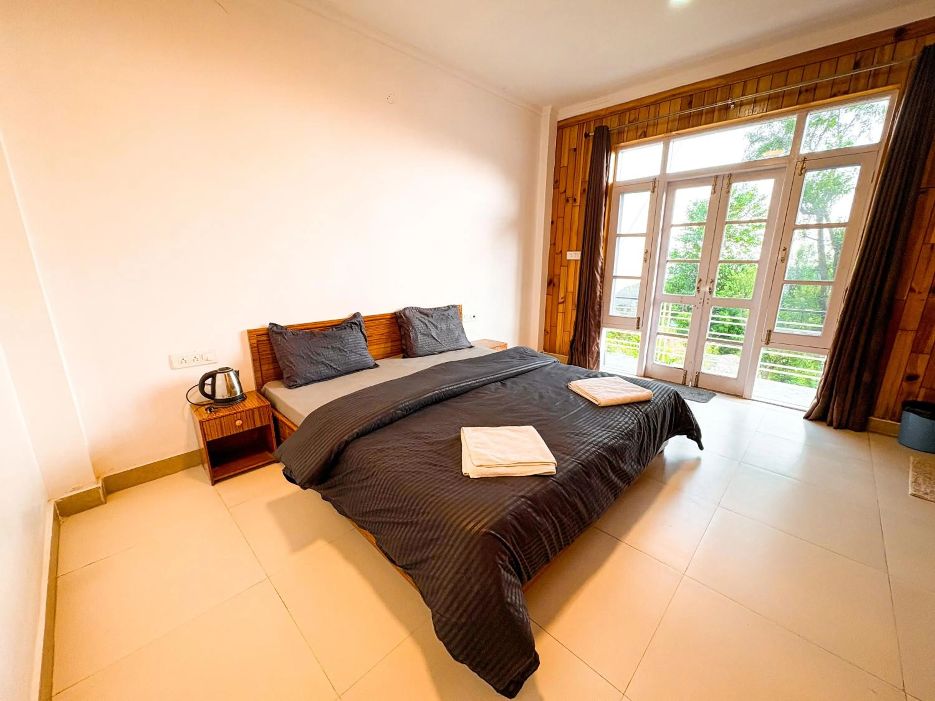 Bed in Young Monk Hostel Dharamkot