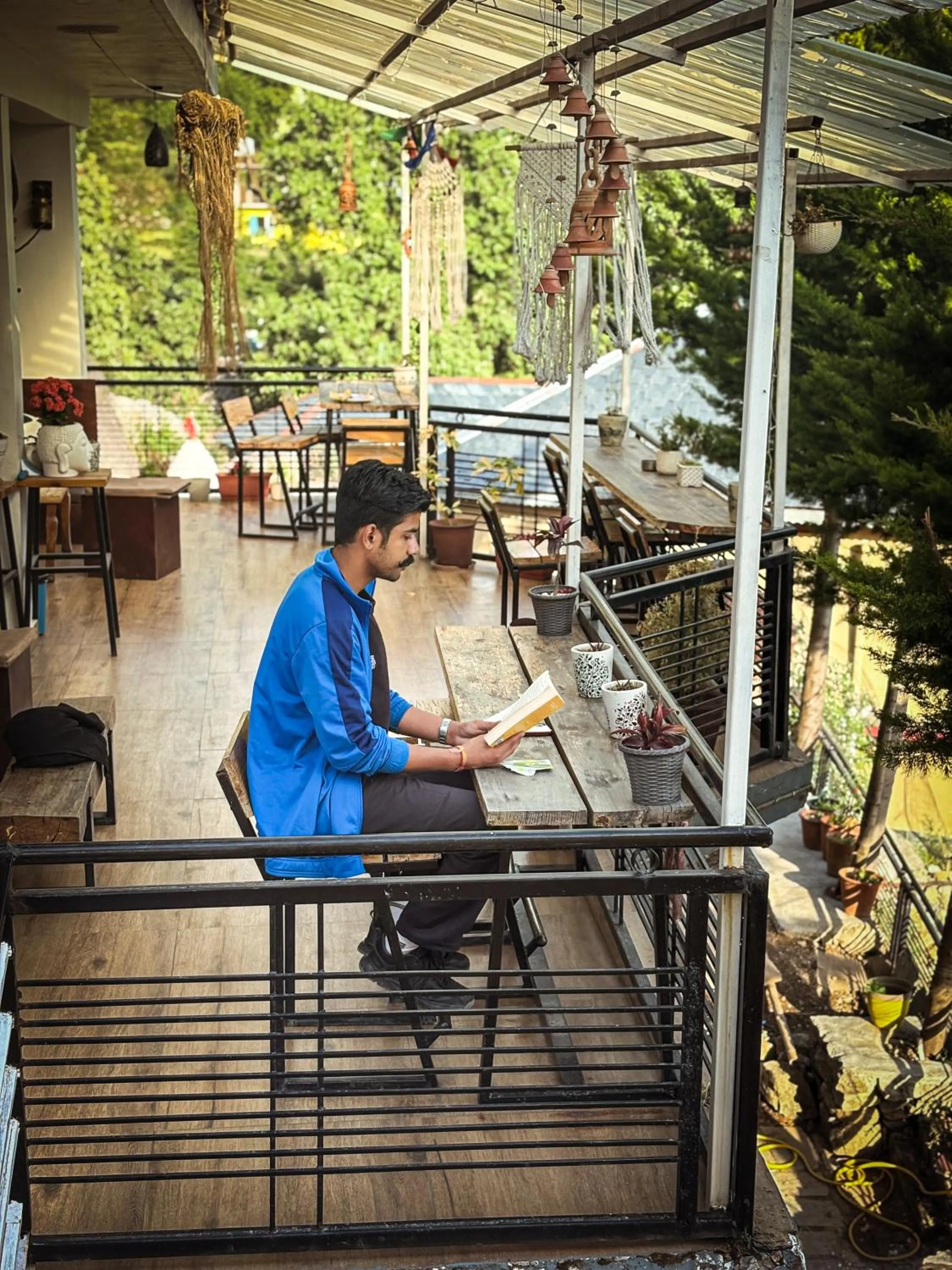 People in Young Monk Hostel Dharamkot