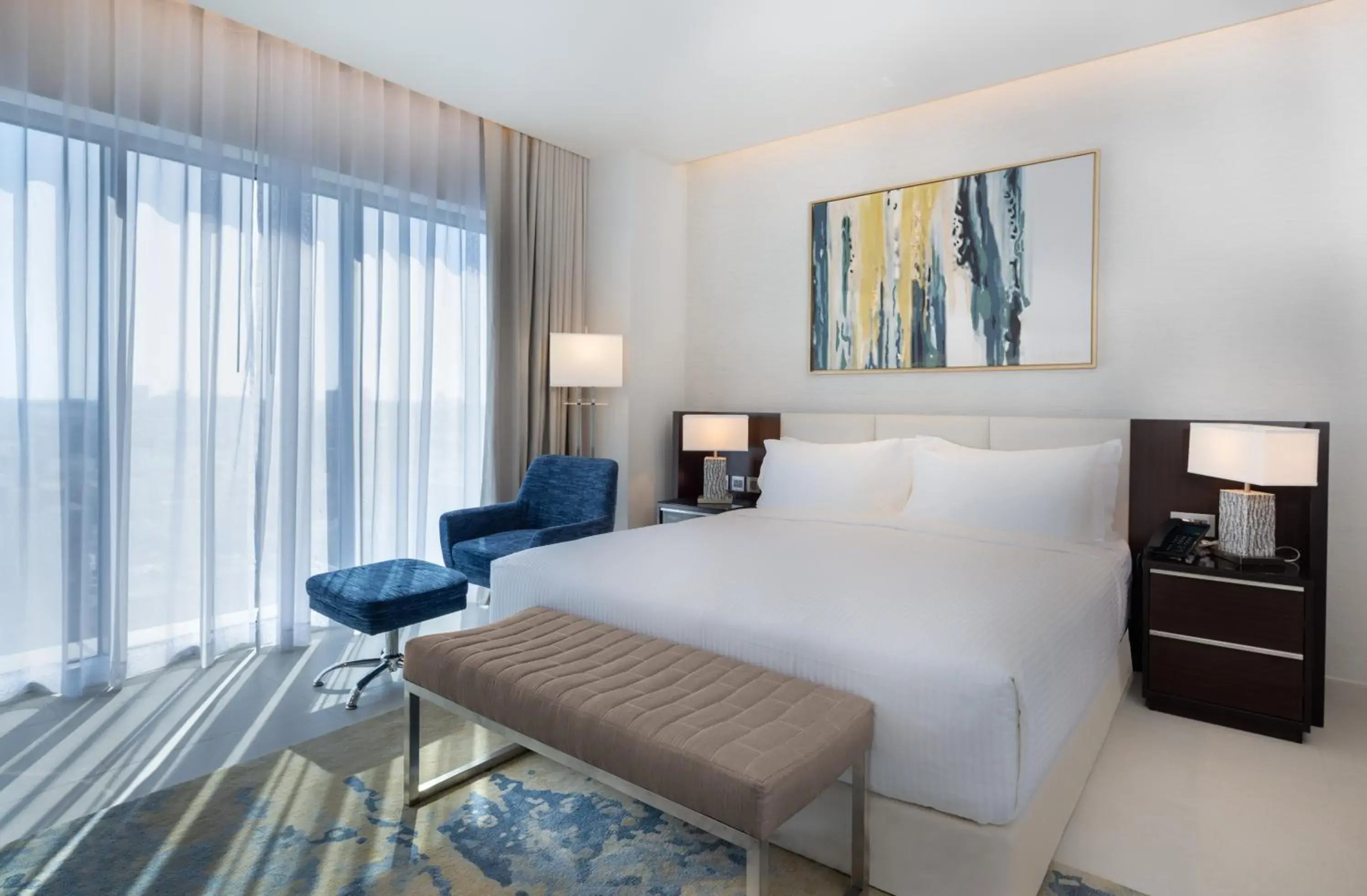 Bedroom, Bed in Somerset Downtown Al Khobar Bedroom, Bed in Somerset Downtown Al Khobar