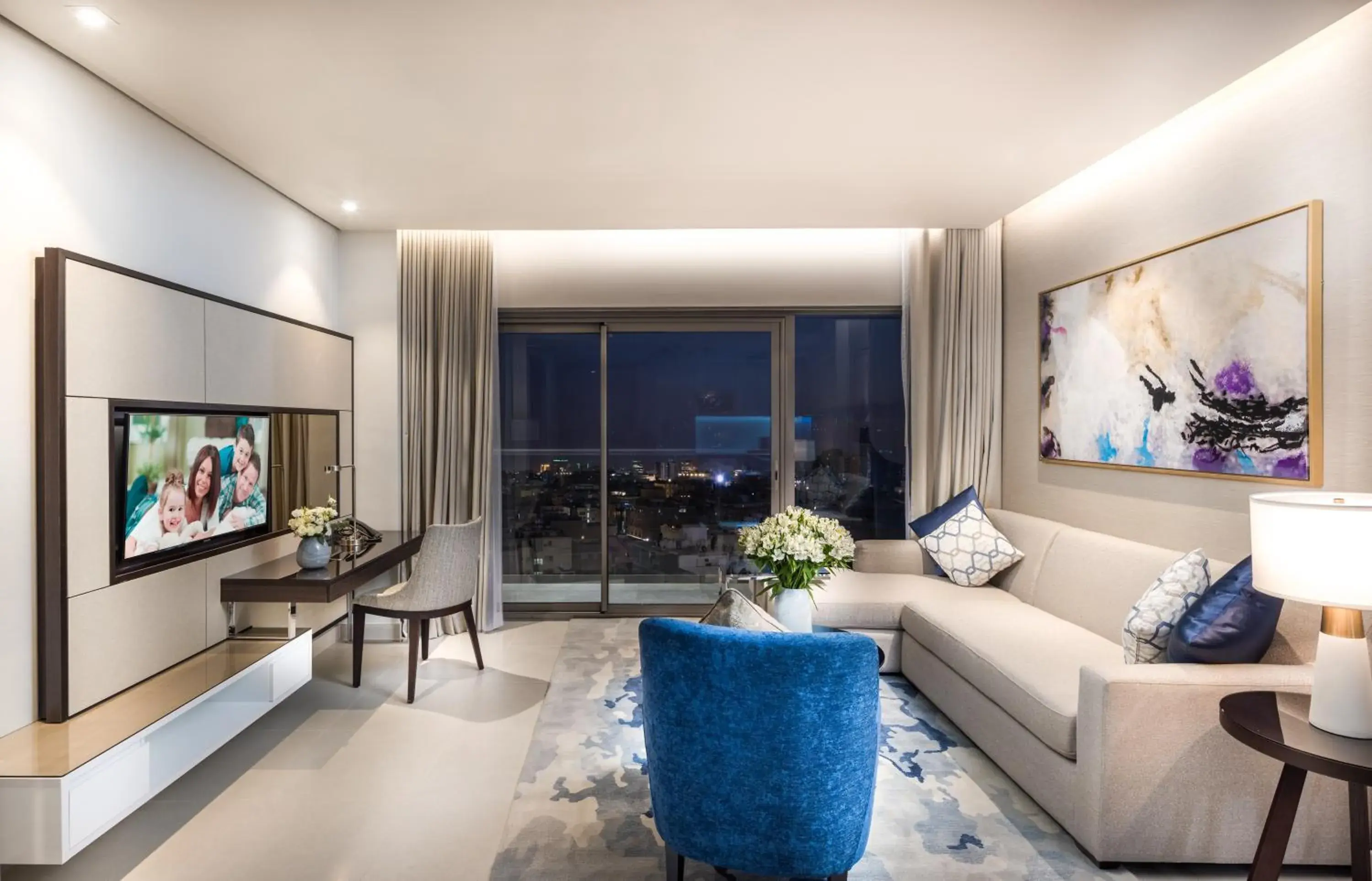 Living room in Somerset Downtown Al Khobar Living room in Somerset Downtown Al Khobar