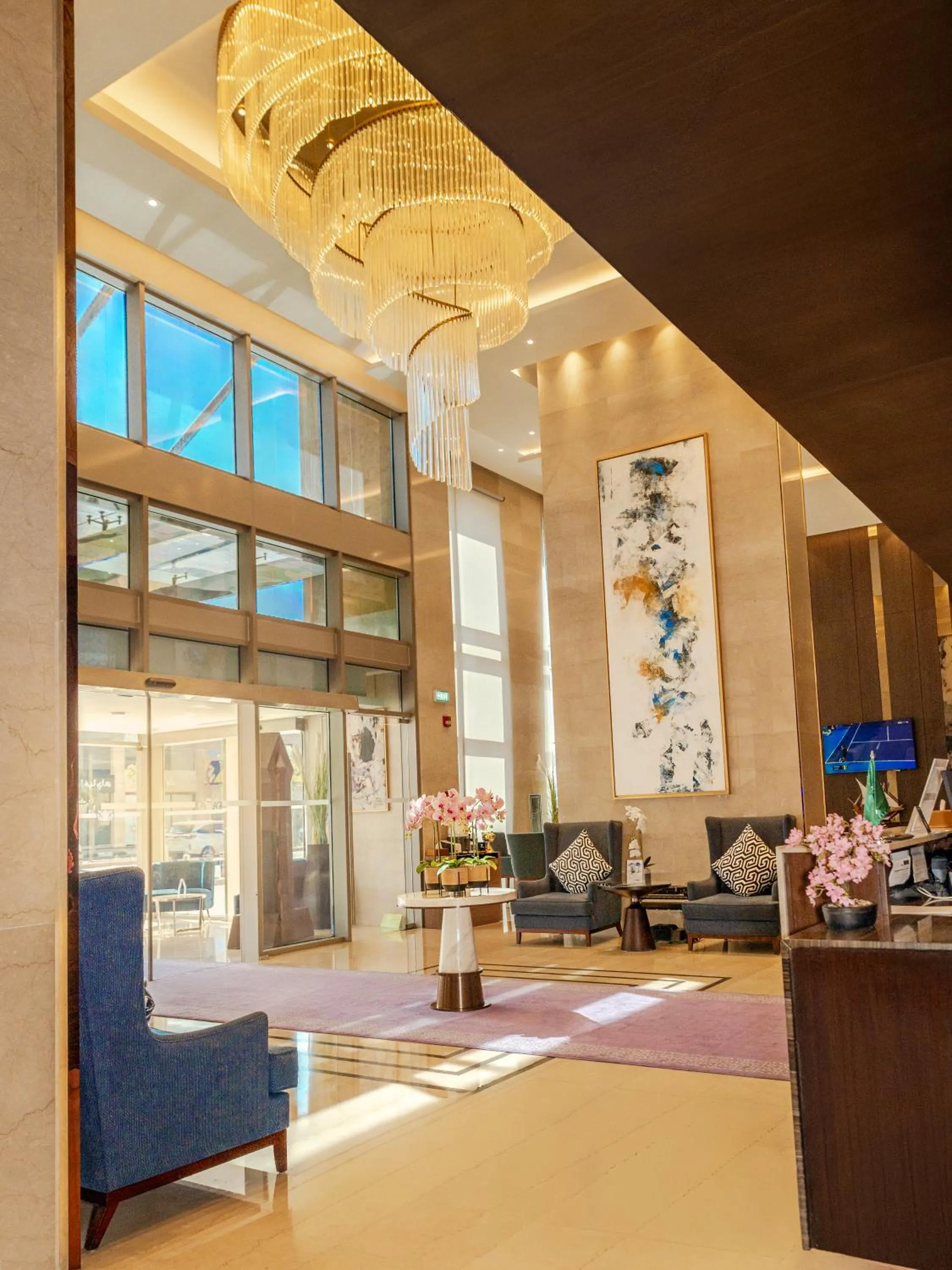 Lobby or reception in Somerset Downtown Al Khobar