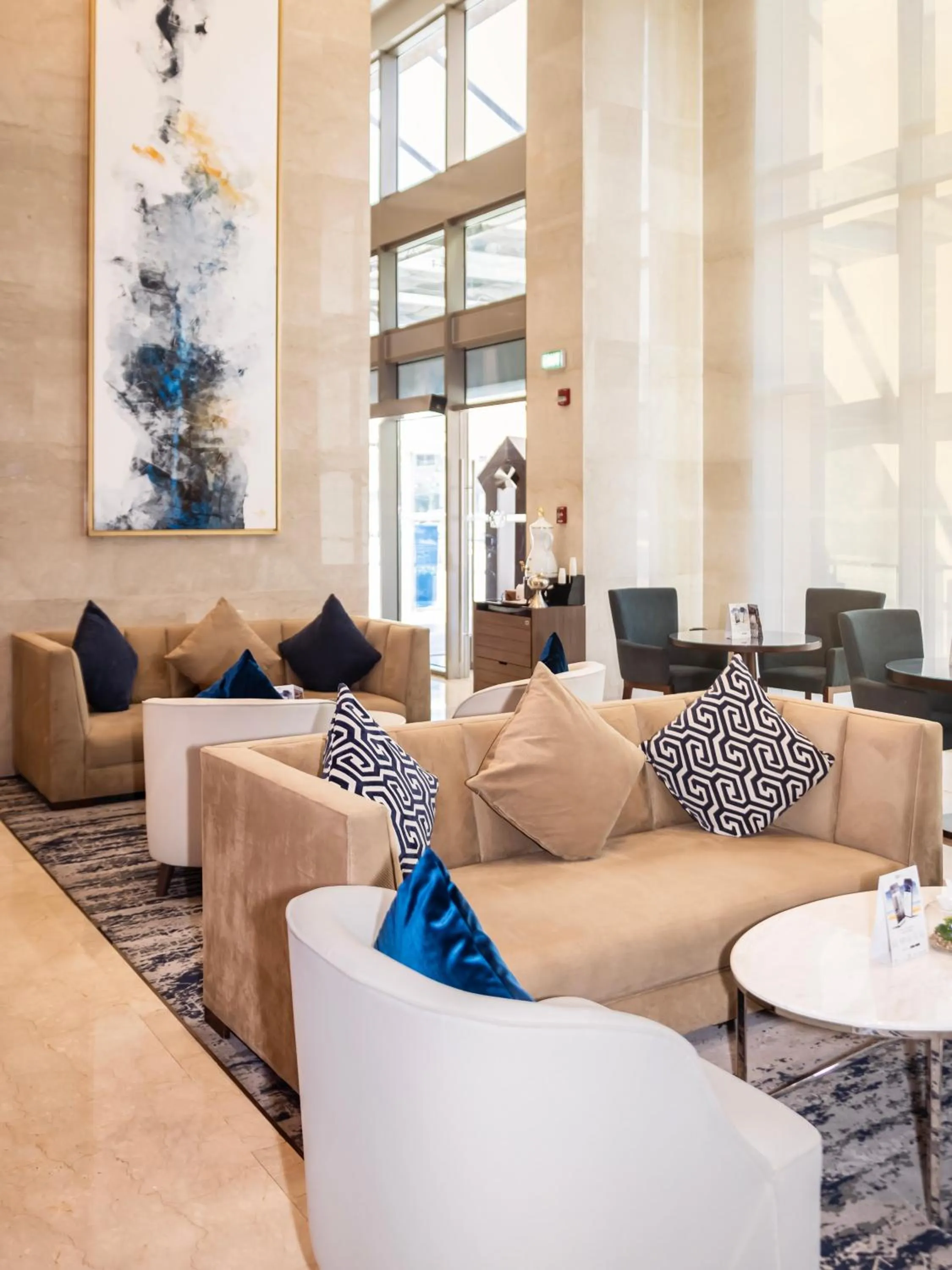 Lobby or reception in Somerset Downtown Al Khobar