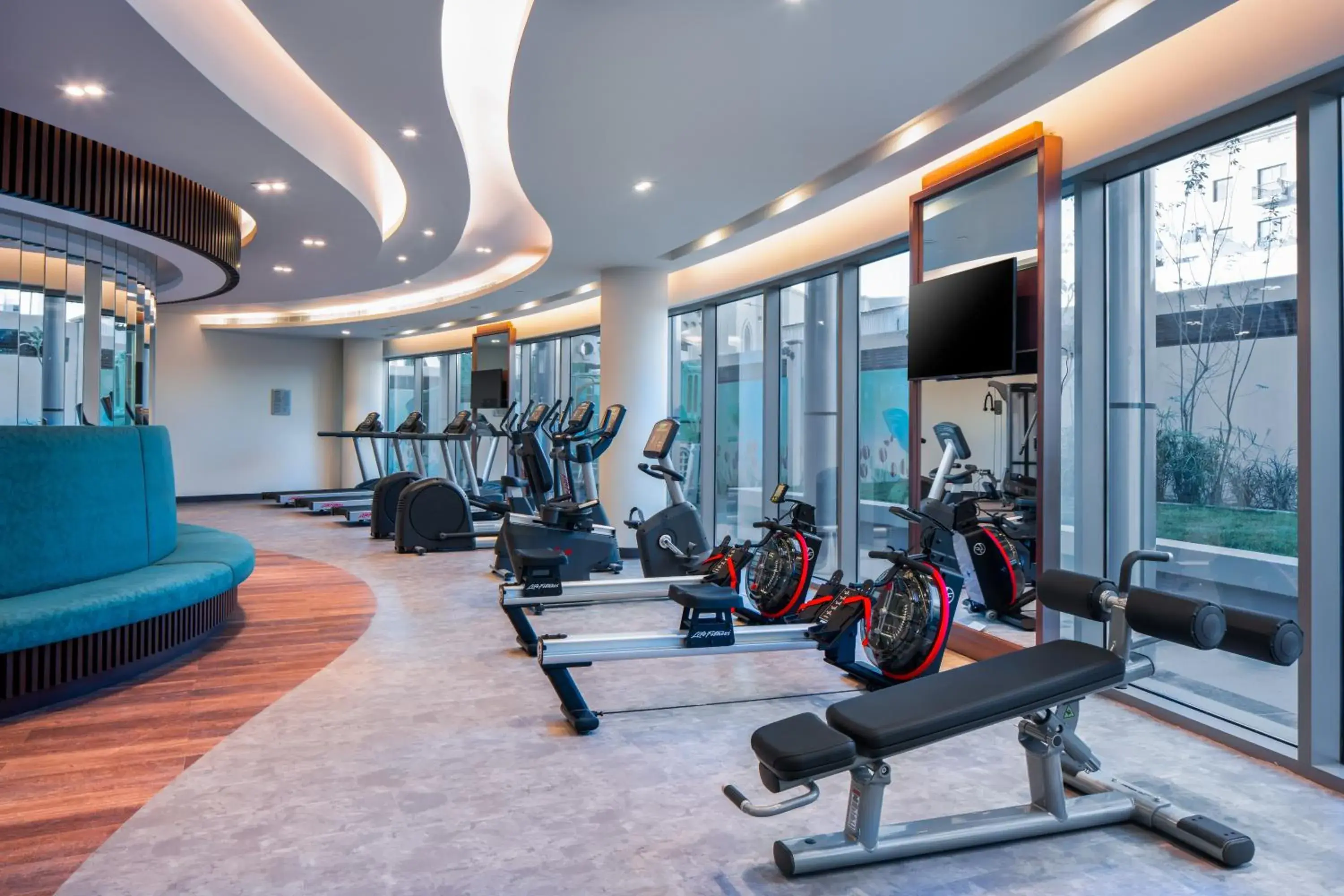 Fitness centre/facilities in Somerset Downtown Al Khobar Fitness centre/facilities in Somerset Downtown Al Khobar
