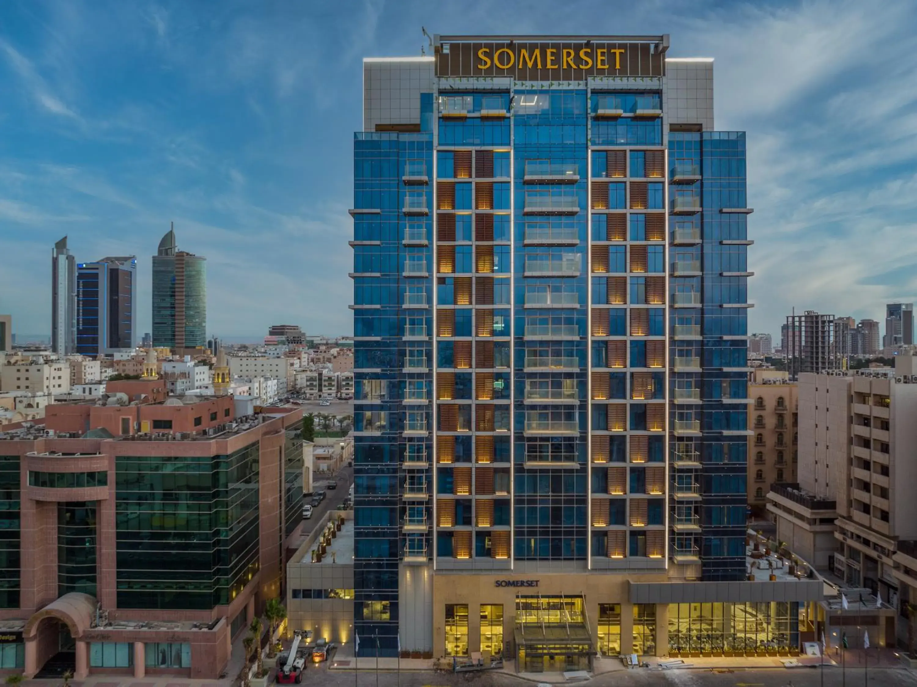 Property building in Somerset Downtown Al Khobar Property building in Somerset Downtown Al Khobar