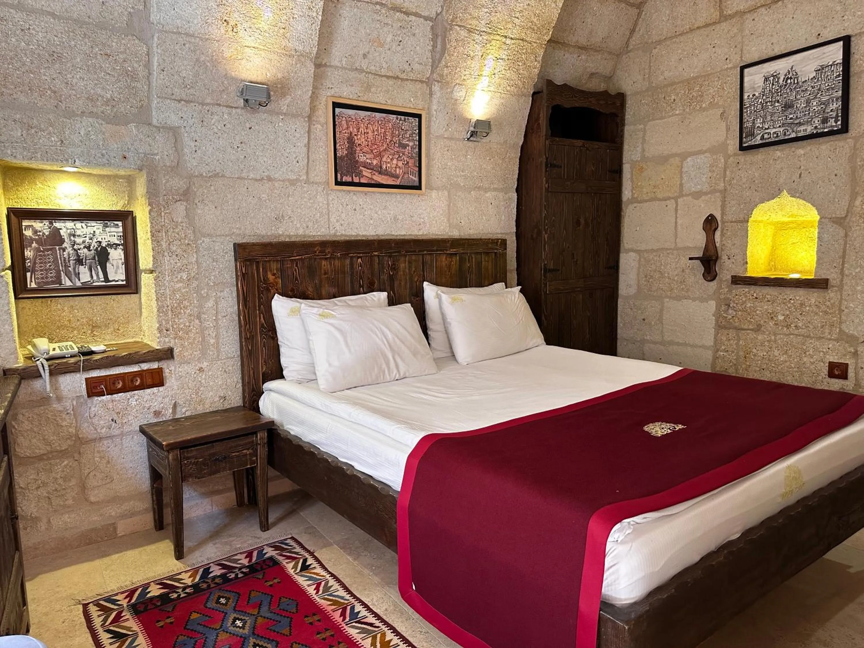 Bed in Under Cave Cappadocia