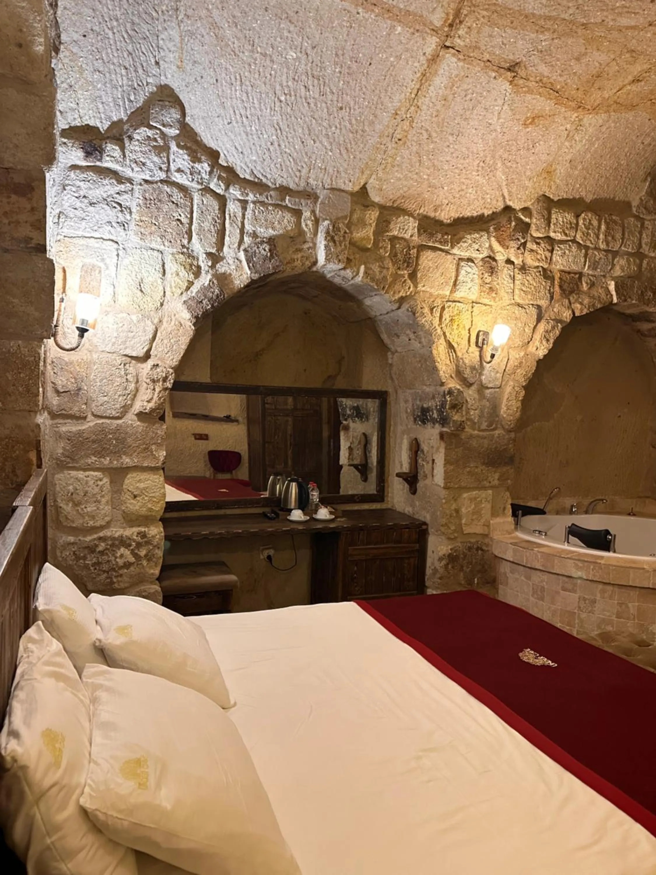 Bed in Under Cave Cappadocia