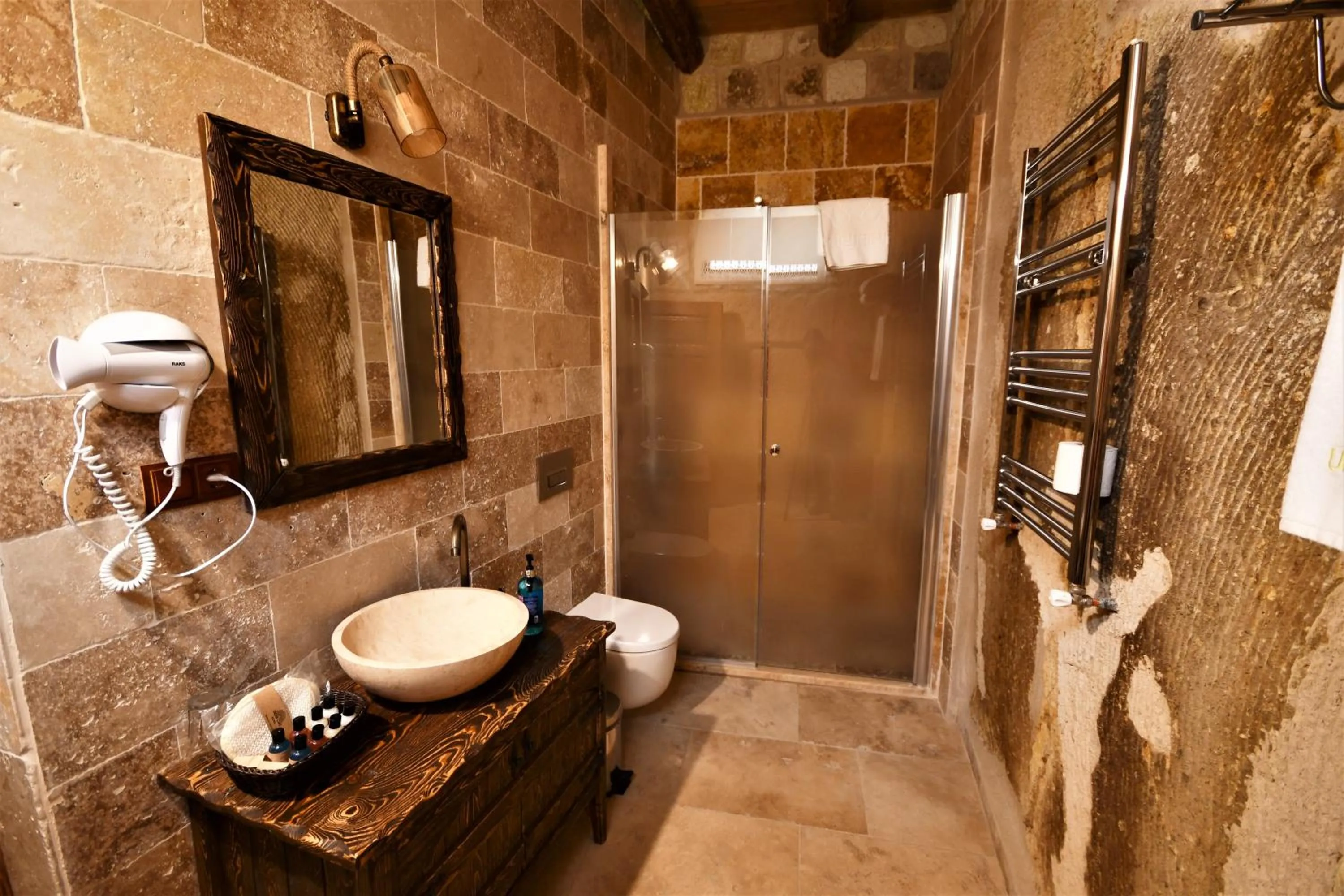Bathroom in Under Cave Cappadocia