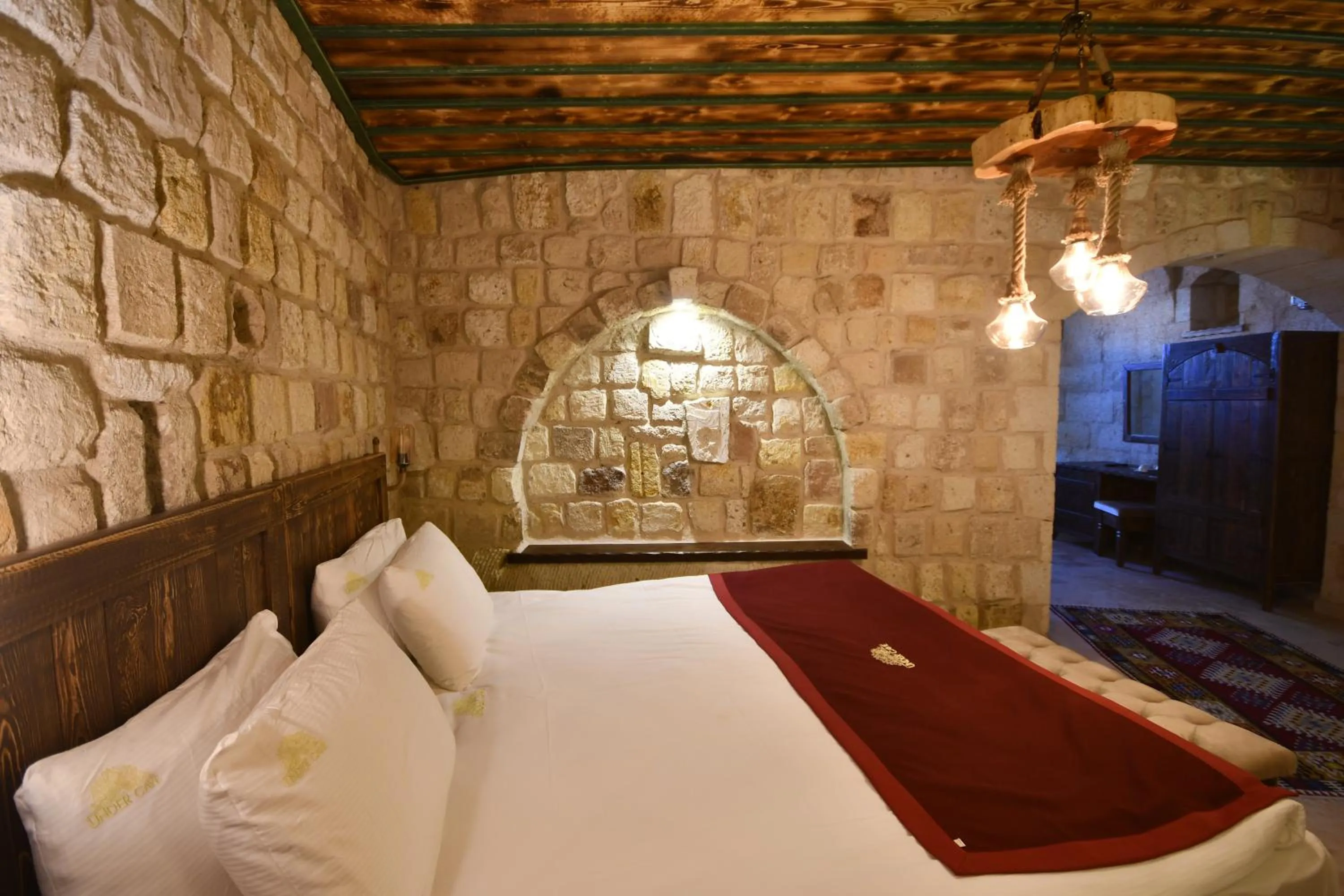 Bed in Under Cave Cappadocia