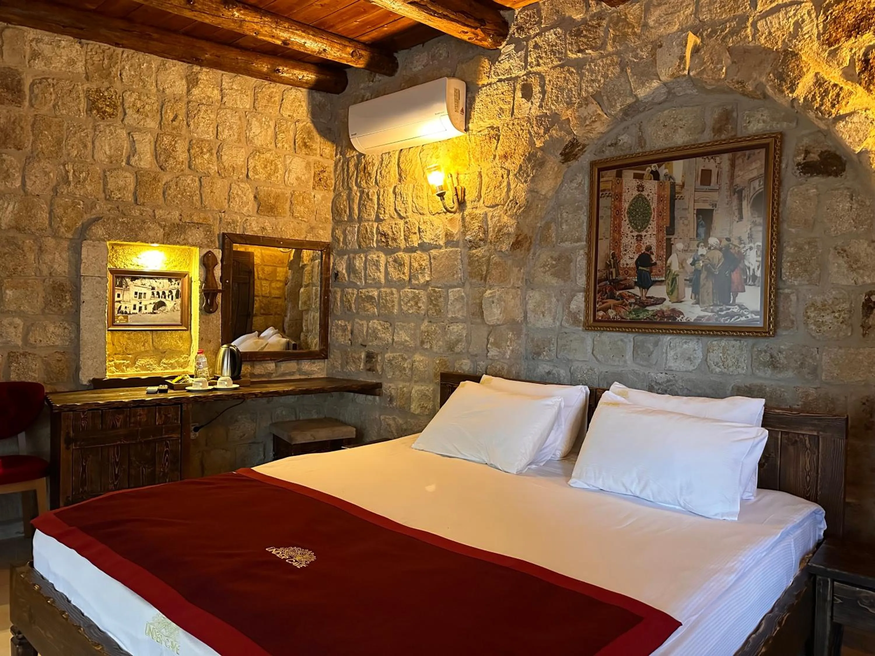 Bed in Under Cave Cappadocia