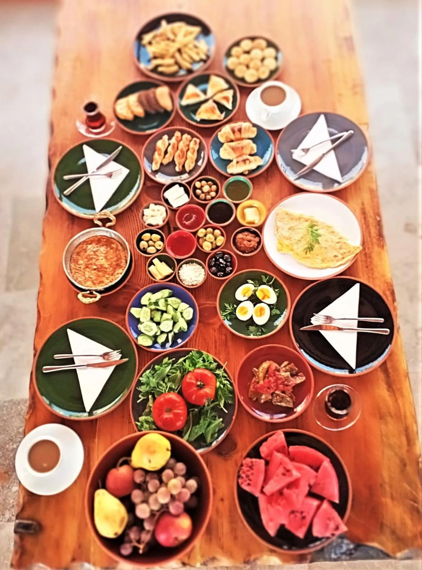 Breakfast in Under Cave Cappadocia