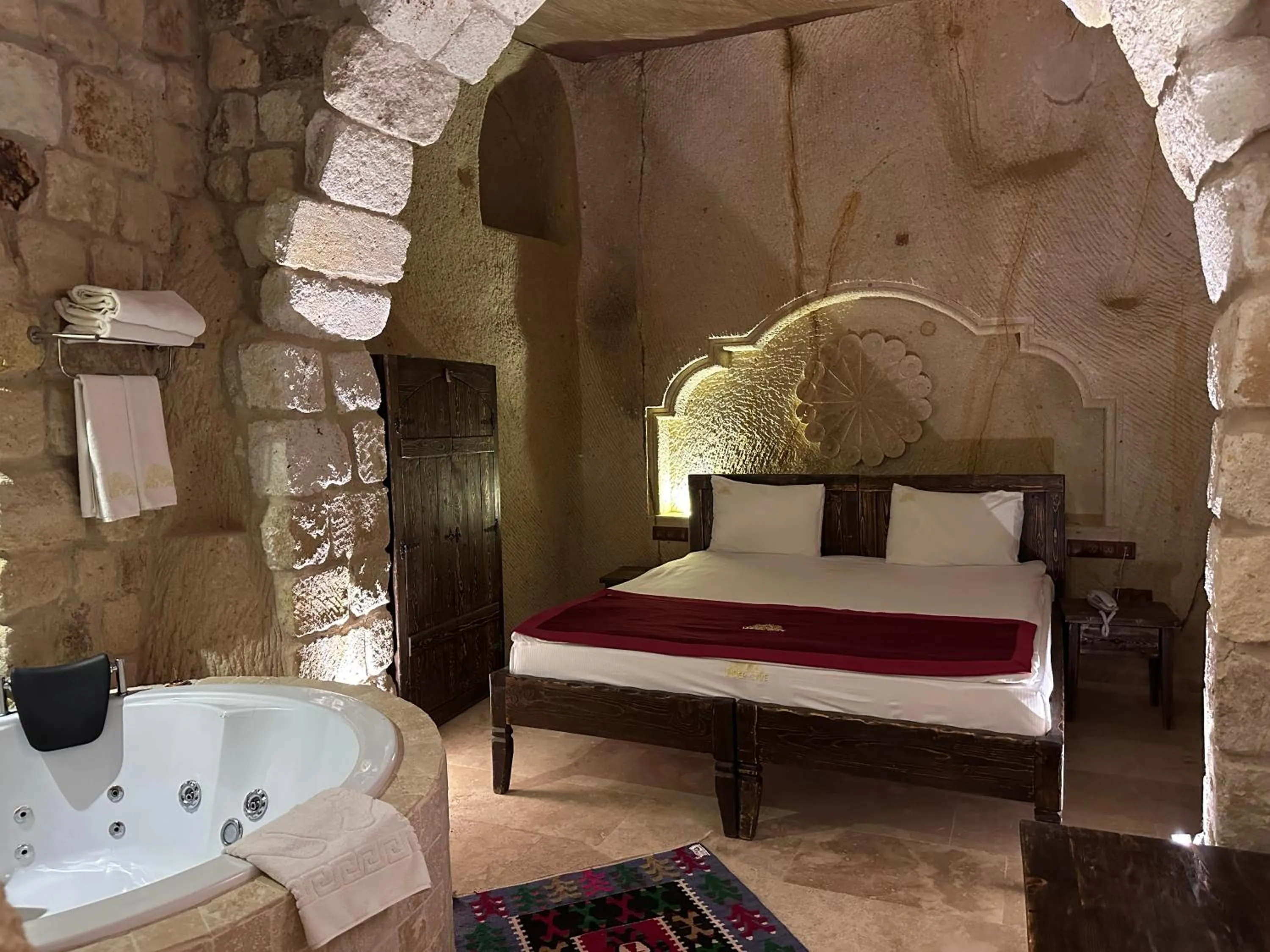 Bed in Under Cave Cappadocia