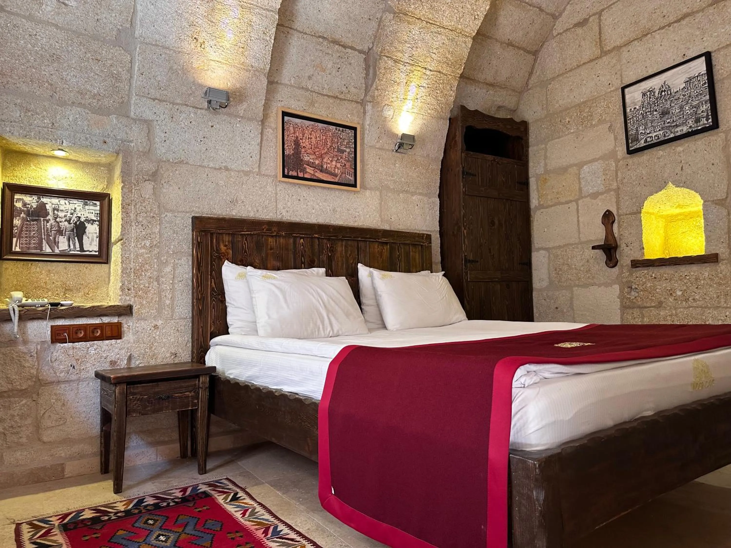 Bed in Under Cave Cappadocia