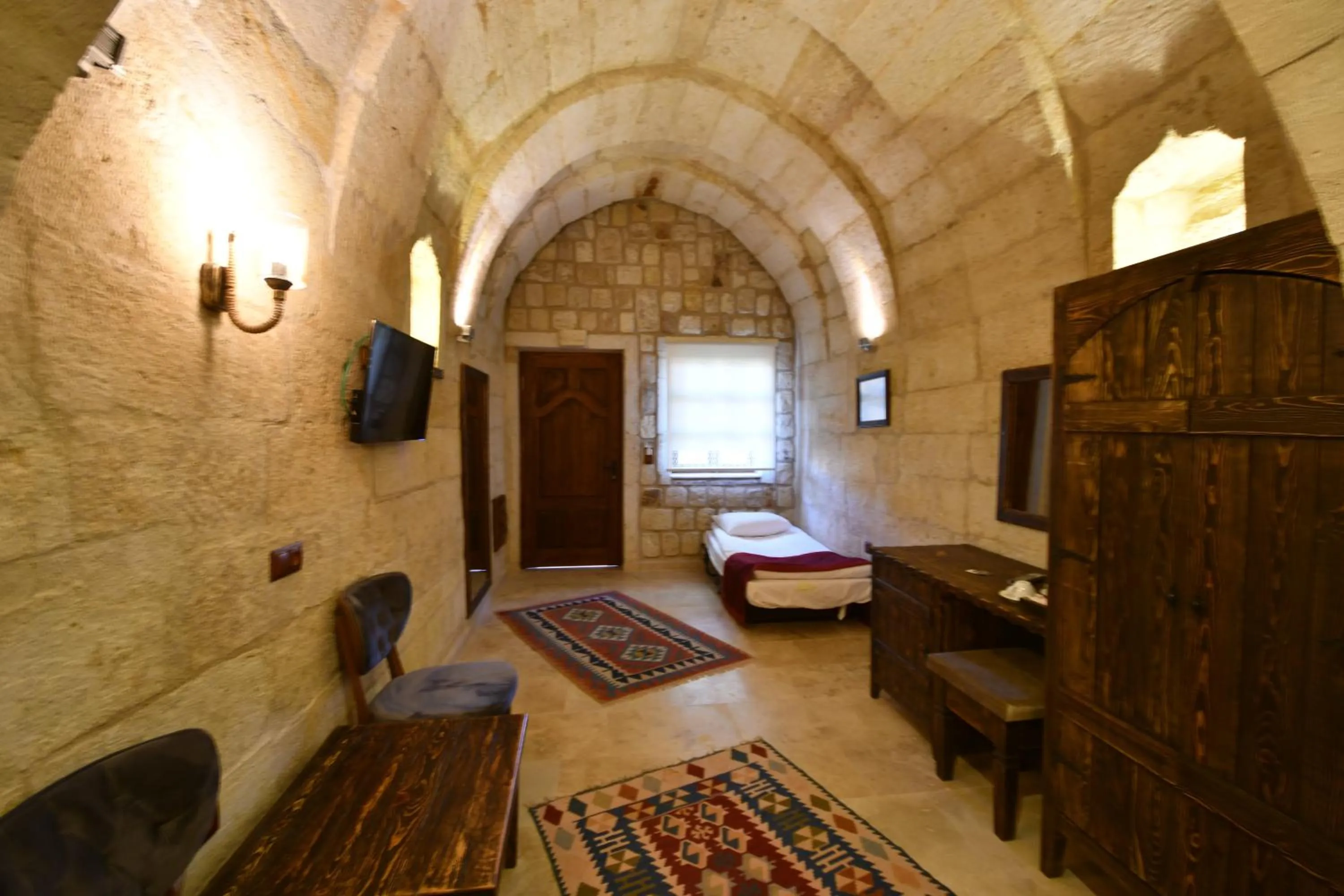 Family, Bed in Under Cave Cappadocia