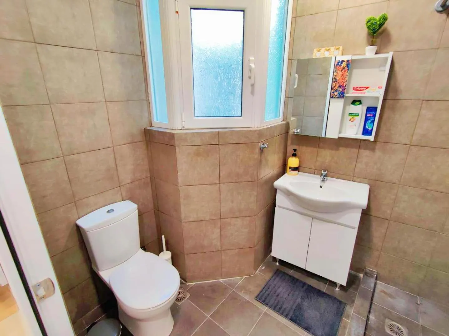 Toilet in WSD Brand Cozy 2BD with Balcony near Acropolis