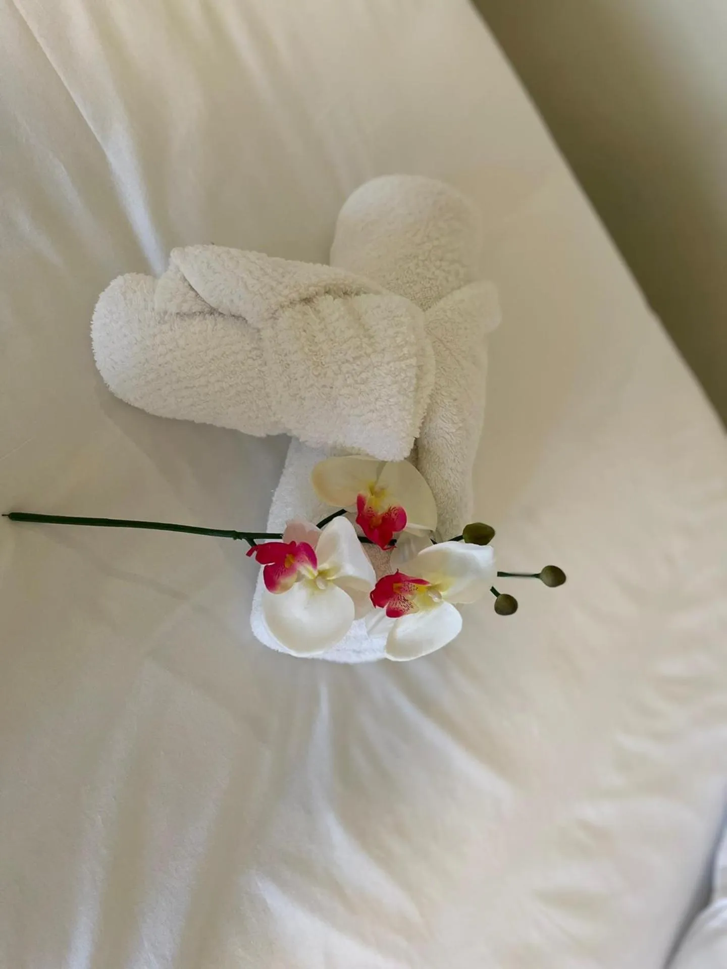 Bed in Liber Guest House